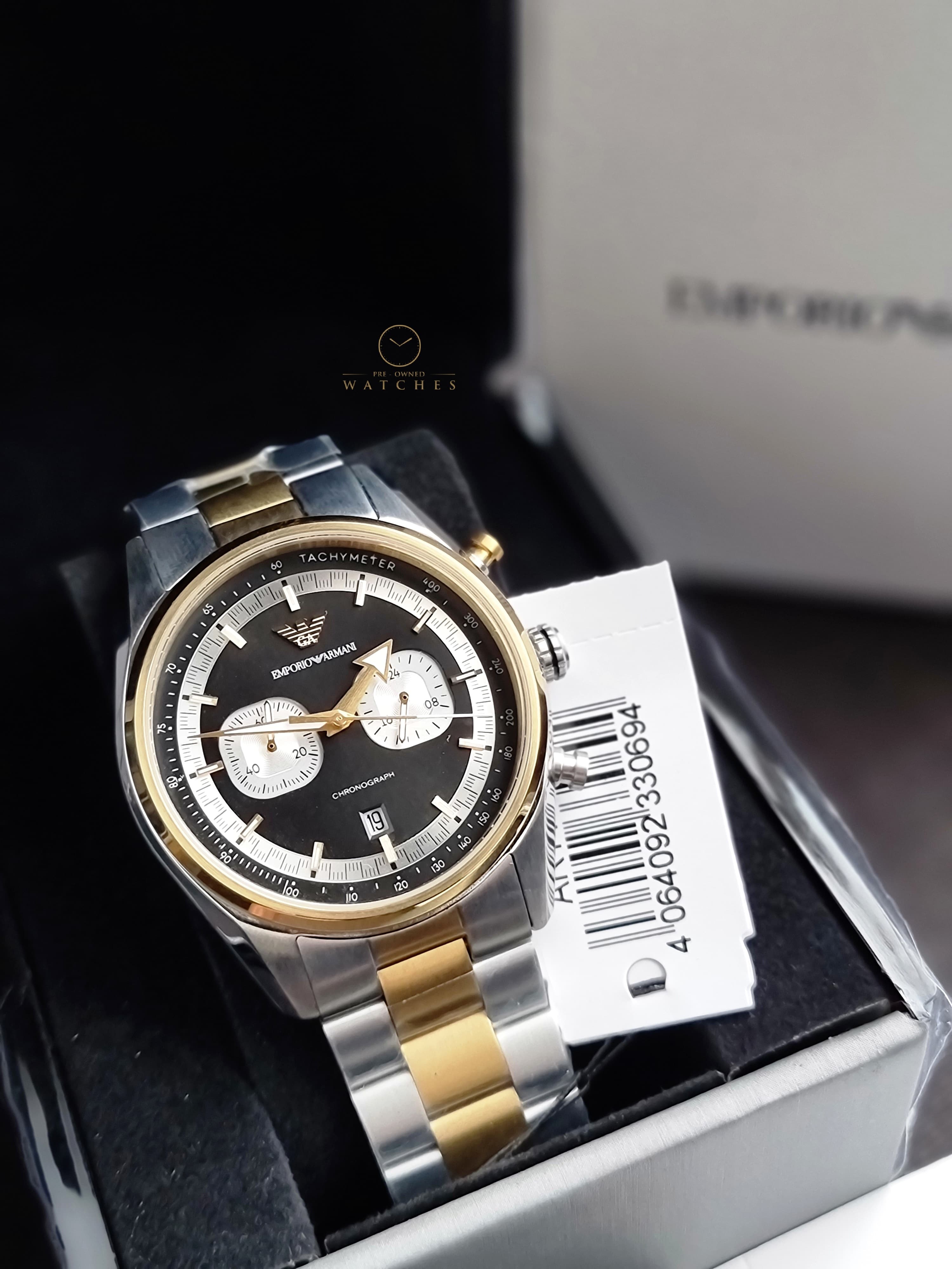 Emporio Armani Multicolor Quartz Stainless Steel Watch AR11678