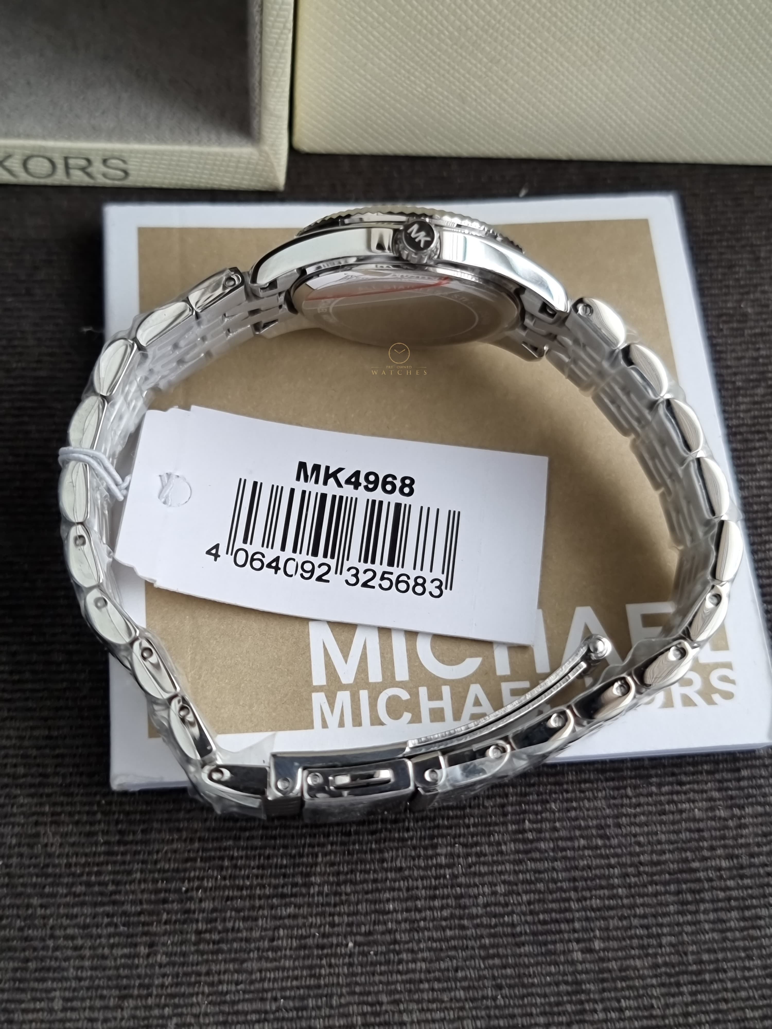 Michael Kors Lexington Silver 26mm Women’s Watch MK4968