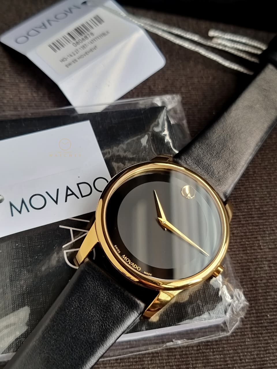 Movado
Museum Black Dial Leather Men's Watch
0606876