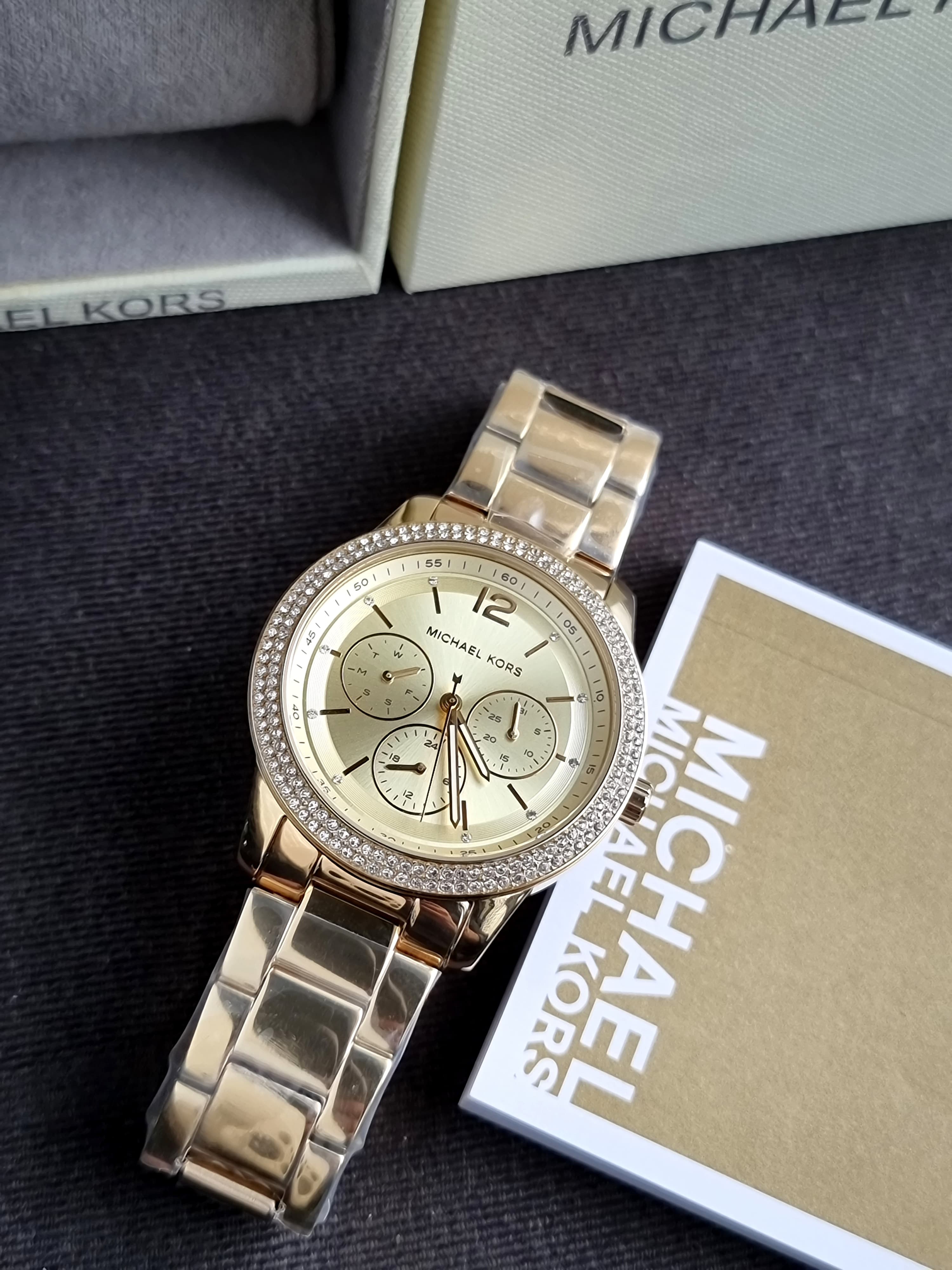 Michael Kors Women's Tibby Stainless Steel Strap 40mm Women’s watch MK6927(without Tag)