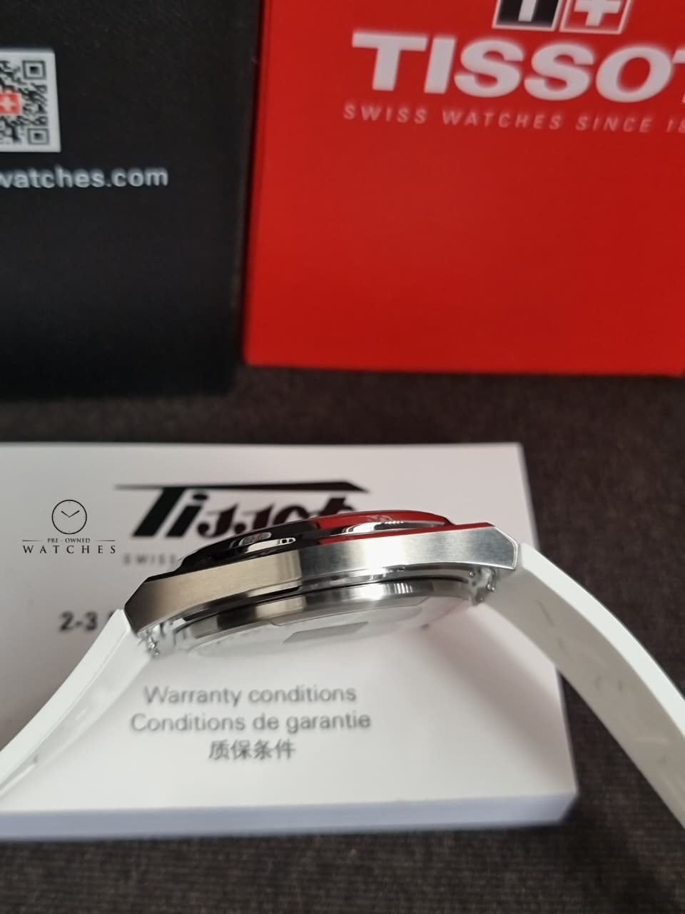 Tissot 
PRX Quartz White Dial Men's Watch
T137.410.17.011.00