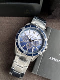 Armani Exchange Spencer Chronograph Quartz Blue Dial Men's Watch
AX1967