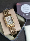 Fossil Raquel Three-Hand Date 26mm Gold-Tone Stainless Steel Watch-ES5304
