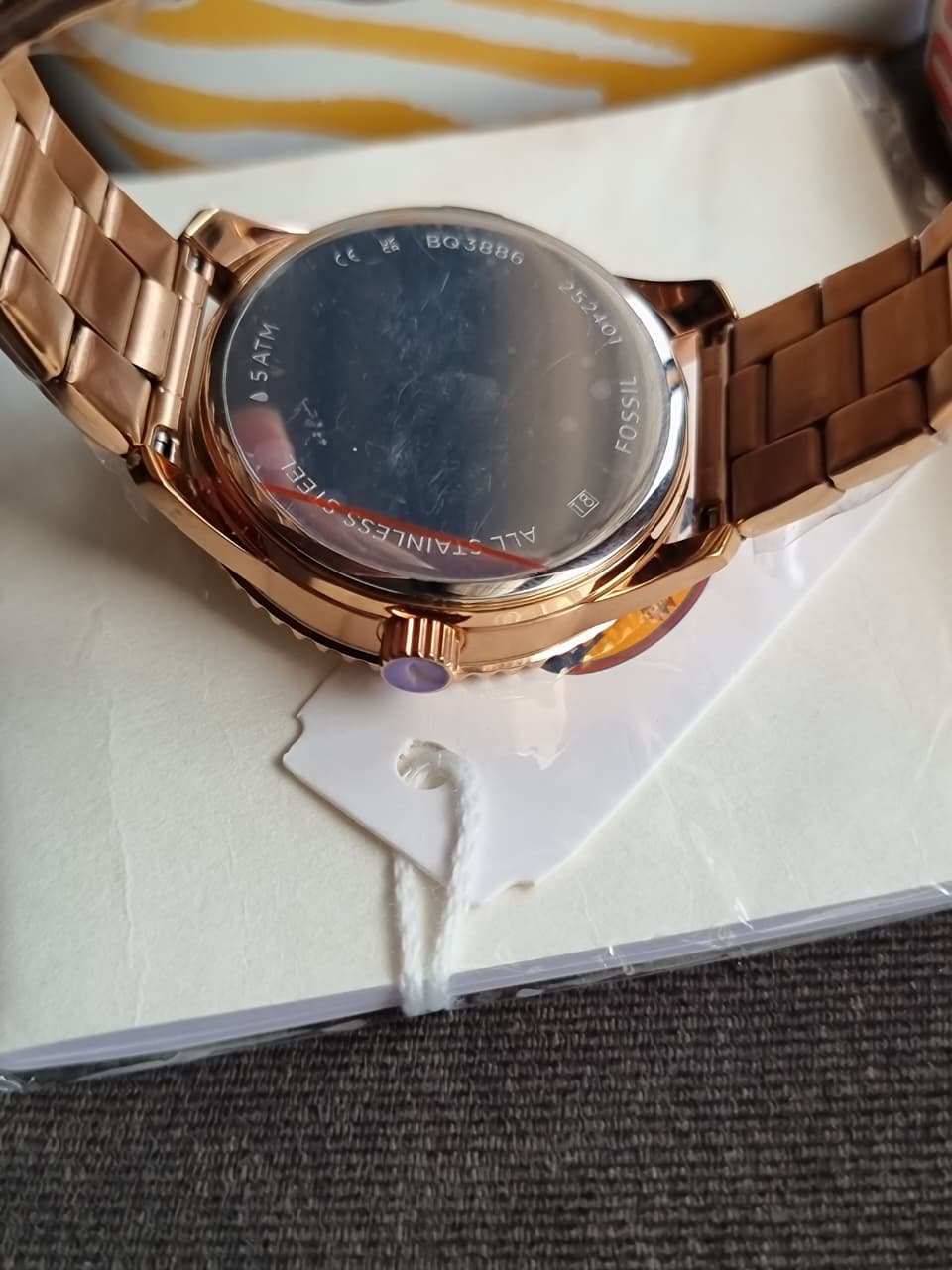 Fossil Dayle Women's Three-Hand Two-Tone Stainless Steel Watch - BQ3886