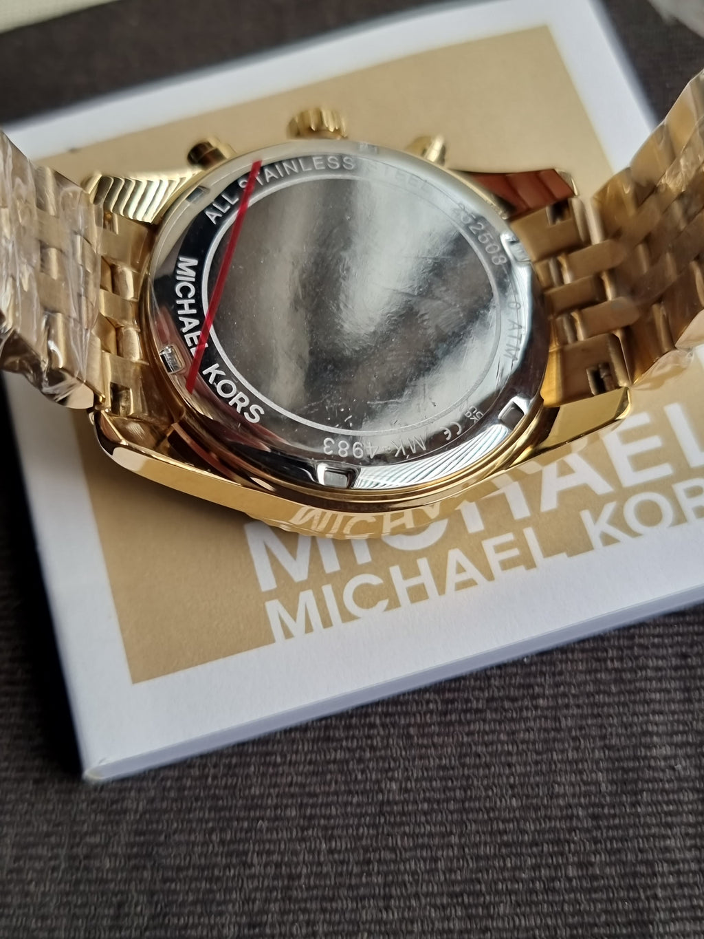 Michael kors Mk4983 Green 38mm Dial Quartz Watch (Without Tag)