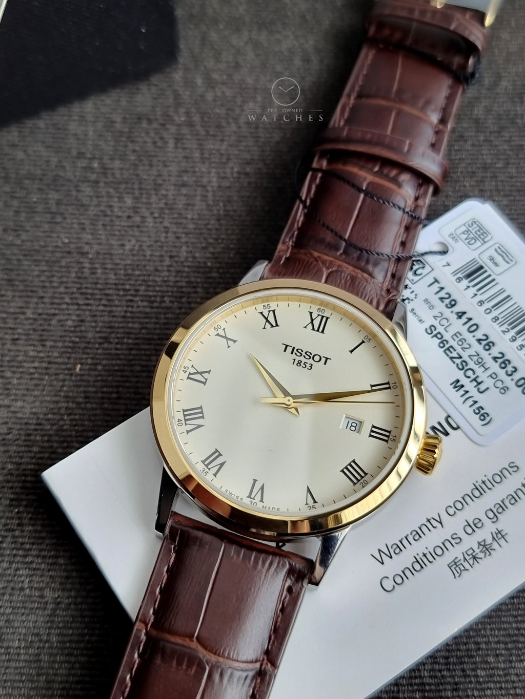 Tissot T-Classic 42mm Quartz Men's Watch       T129.410.26.263.00