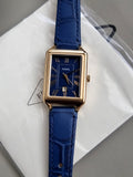 Fossil Raquel Three-Hand Date Navy Croco LiteHide Leather Watch 23mm ES5365