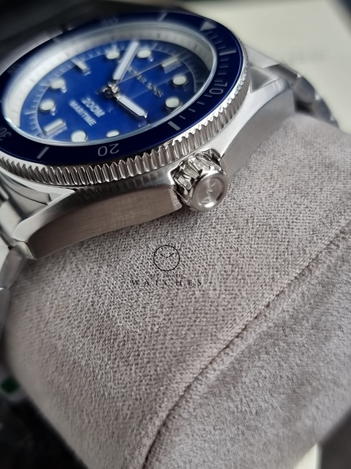 Michael Kors Maritime Blue Dial Stainless Steel Strap Men’s Watch MK9160