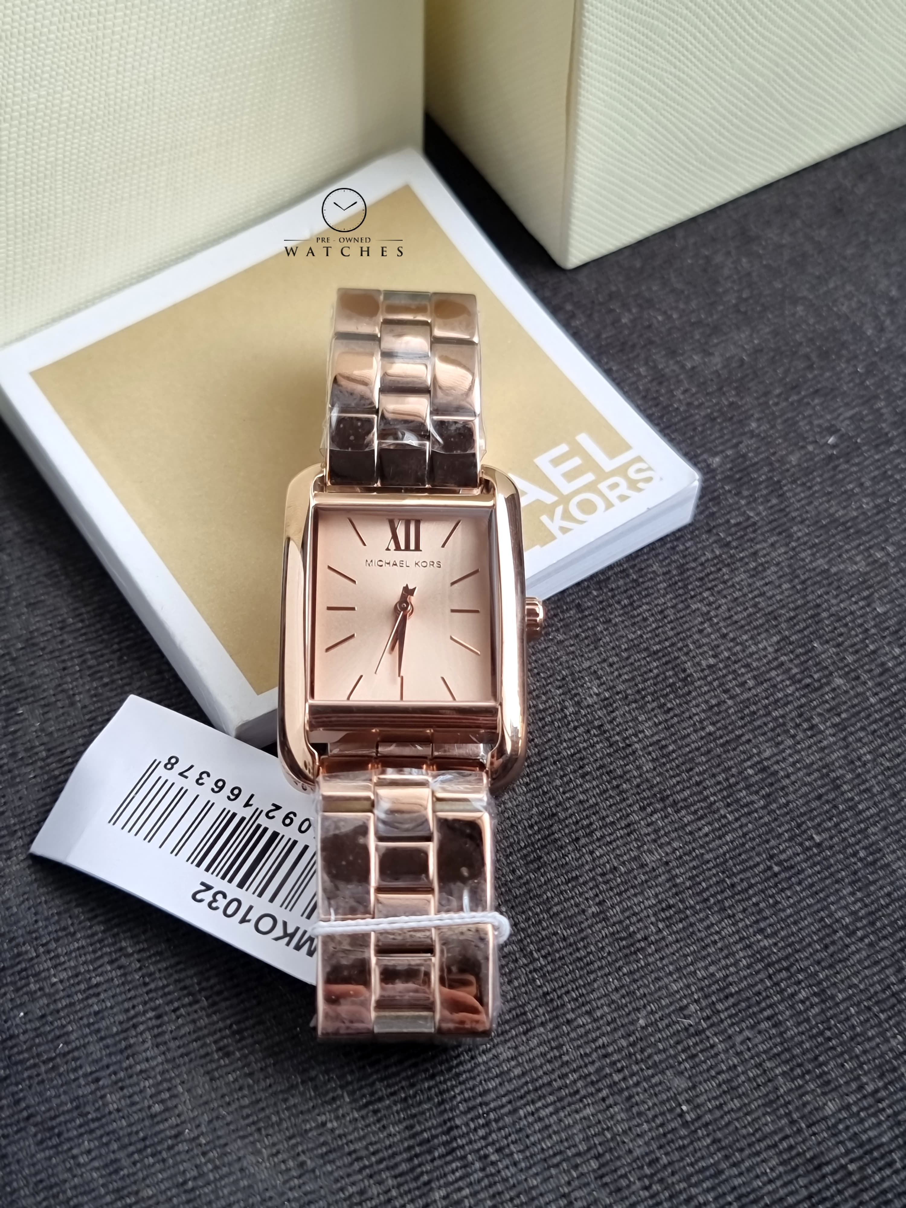 Michael Kors Essex Rose Gold Quartz Stainless Steel Watch MKO1032