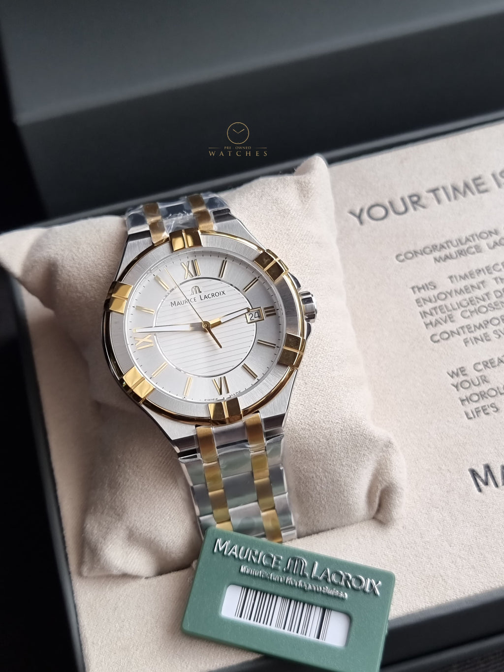 Maurice Lacroix Aikon AI1008-PVY13-132-1 Men's Analogue Quartz Watch