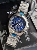 Tag Heuer
Formula 1 Quartz Chronograph Blue Dial 43mm Stainless Steel Men's Watch CAZ101K.BA0842