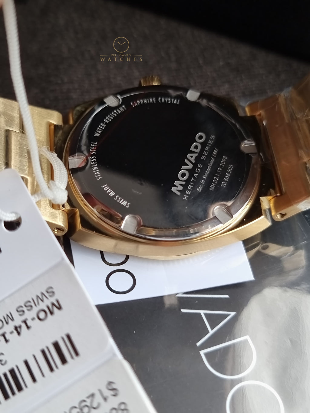 Movado Heritage Series Ondoplan 36mm Men's Watch
3650217