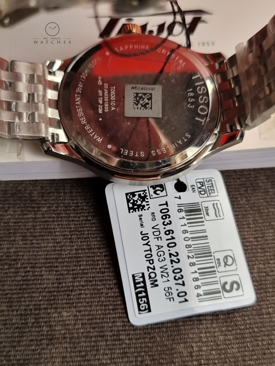 Tissot 
Tradition Two-tone Men's Watch
T063.610.22.037.01