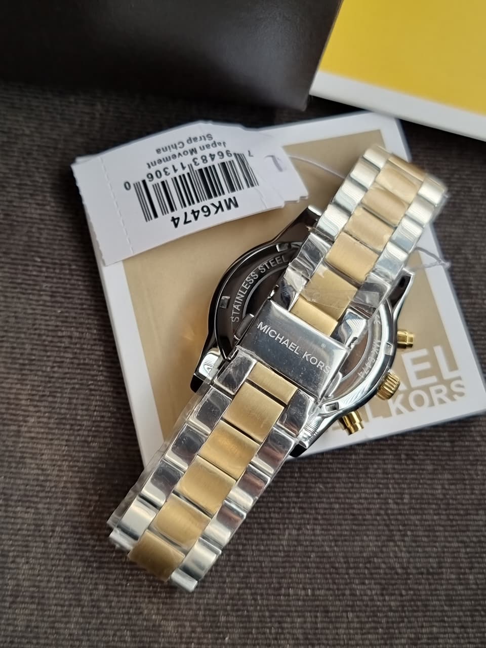 MICHAEL KORS Ritz Chronograph Crystal White Dial Ladies Watch MK6474