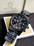 Michael Kors Men’s Quartz Stainless Steel Black 45mm Watch MK8320