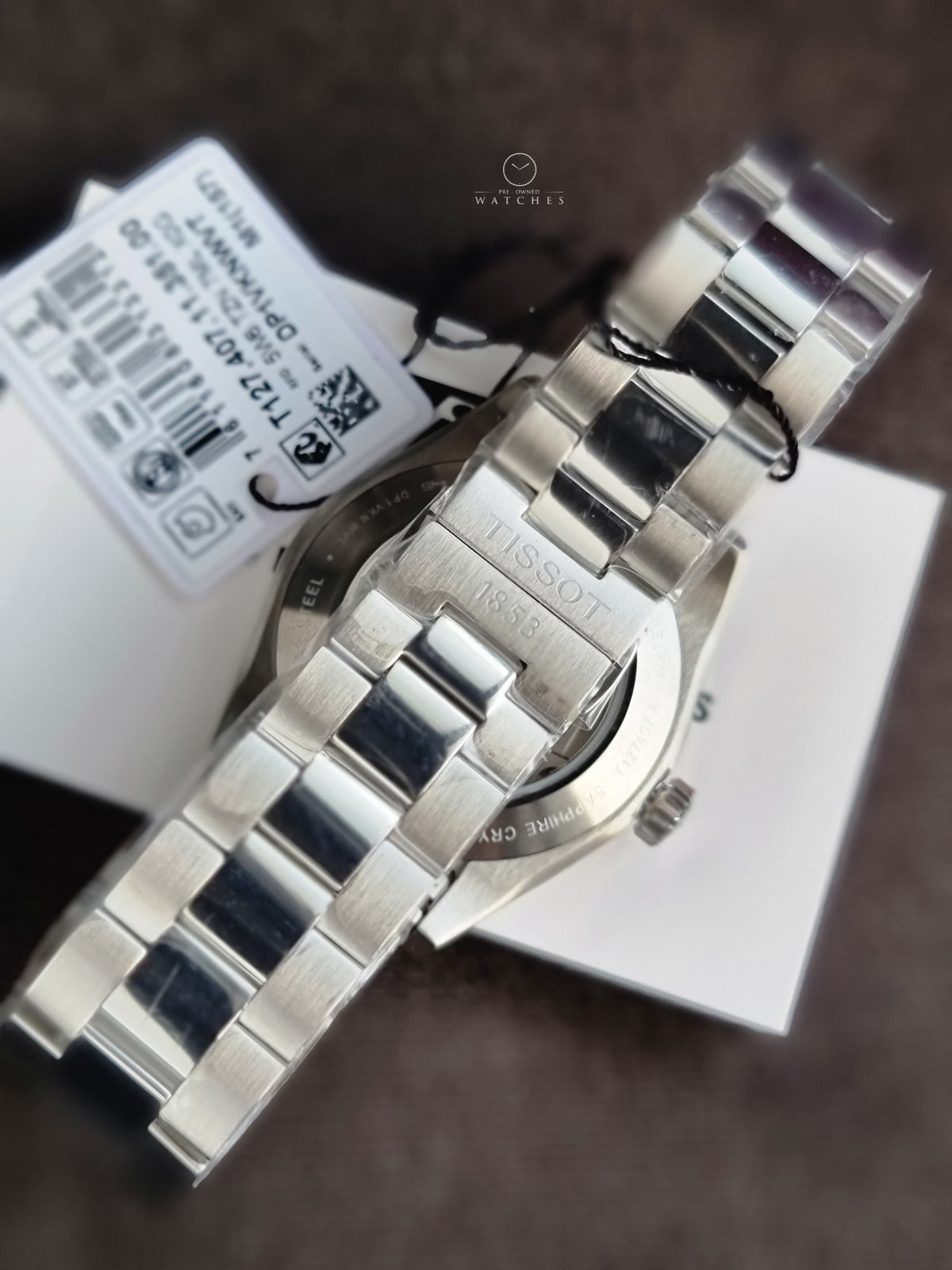 Tissot Gentleman Powermatic 80 Automatic Ice Blue Dial Watch
T127.407.11.351.00