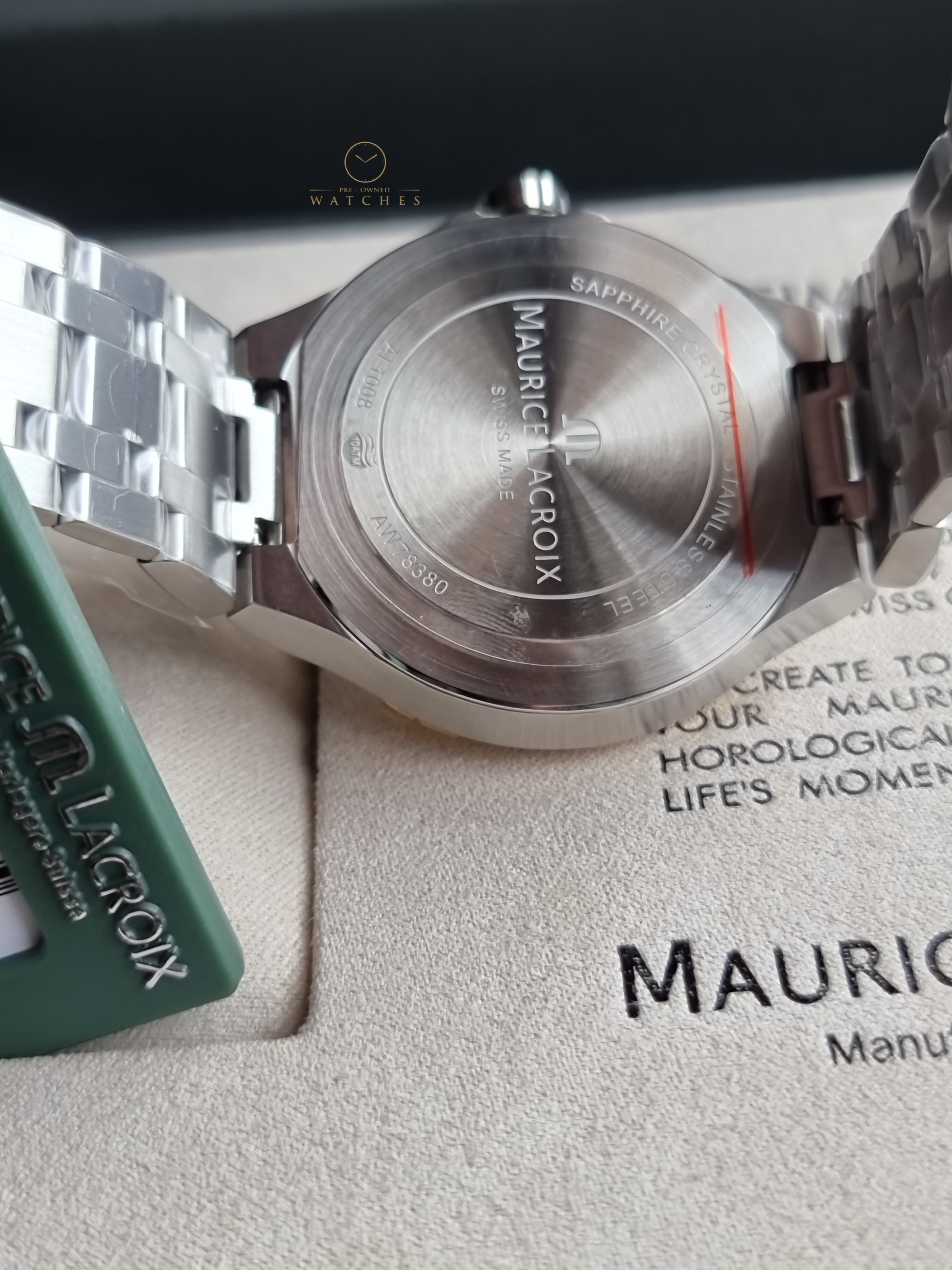 Maurice Lacroix Aikon AI1008-PVY13-132-1 Men's Analogue Quartz Watch