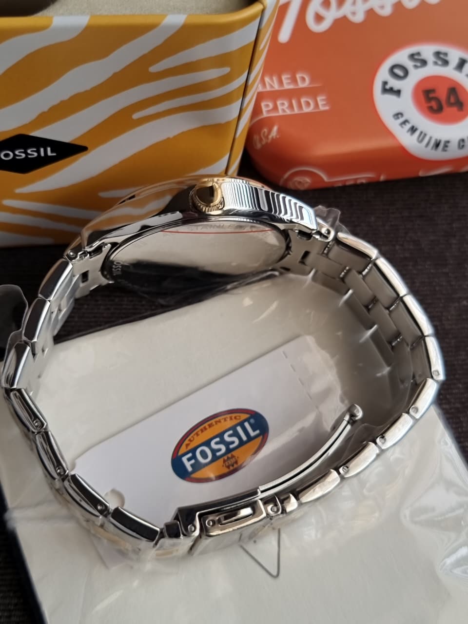 Fossil Modern Sophisticate Multifunction Two-Tone Stainless Steel 36mm Watch BQ1564