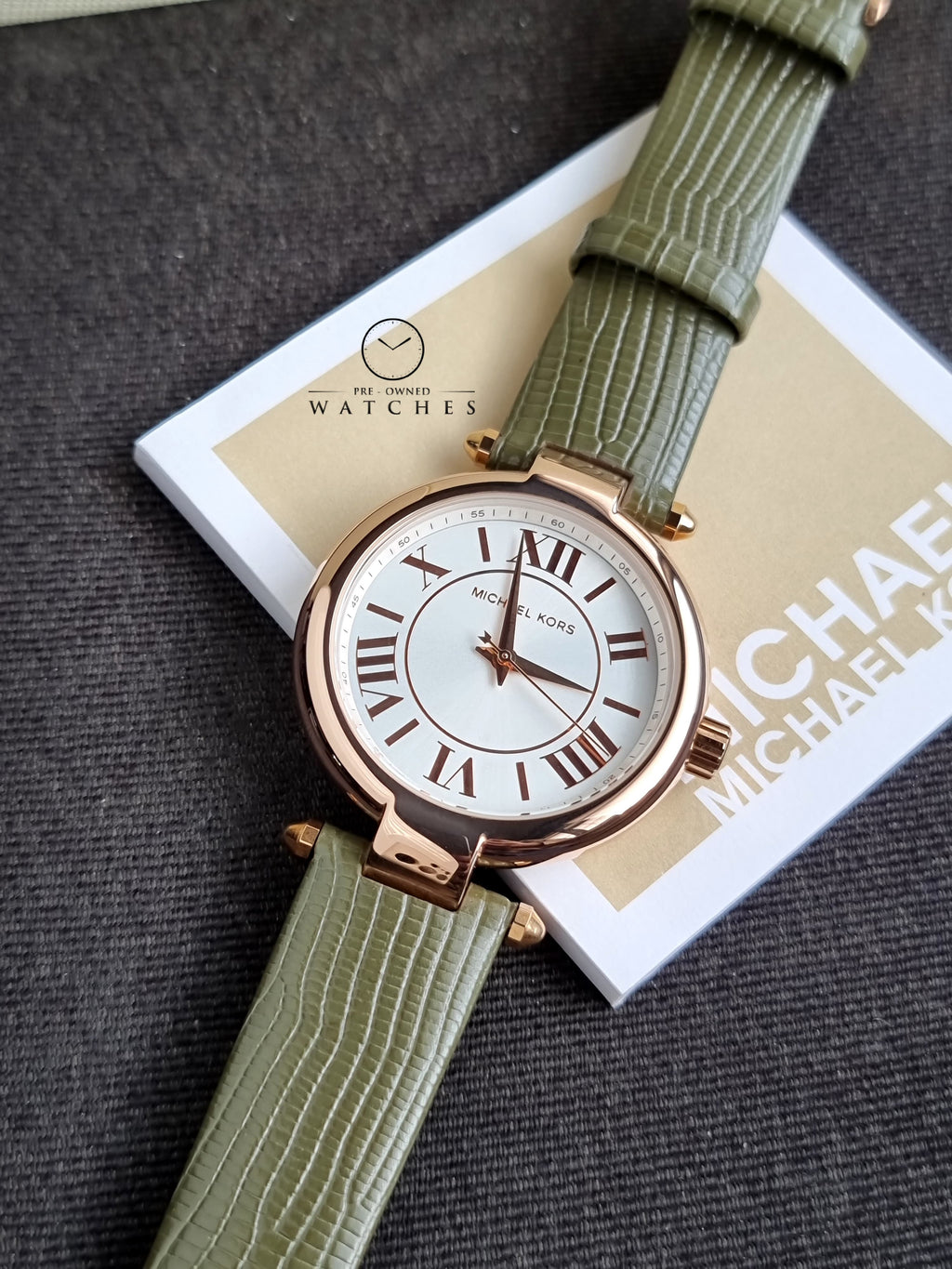 Michael Kors MK4728 Laney 38mm Women's Green Watch