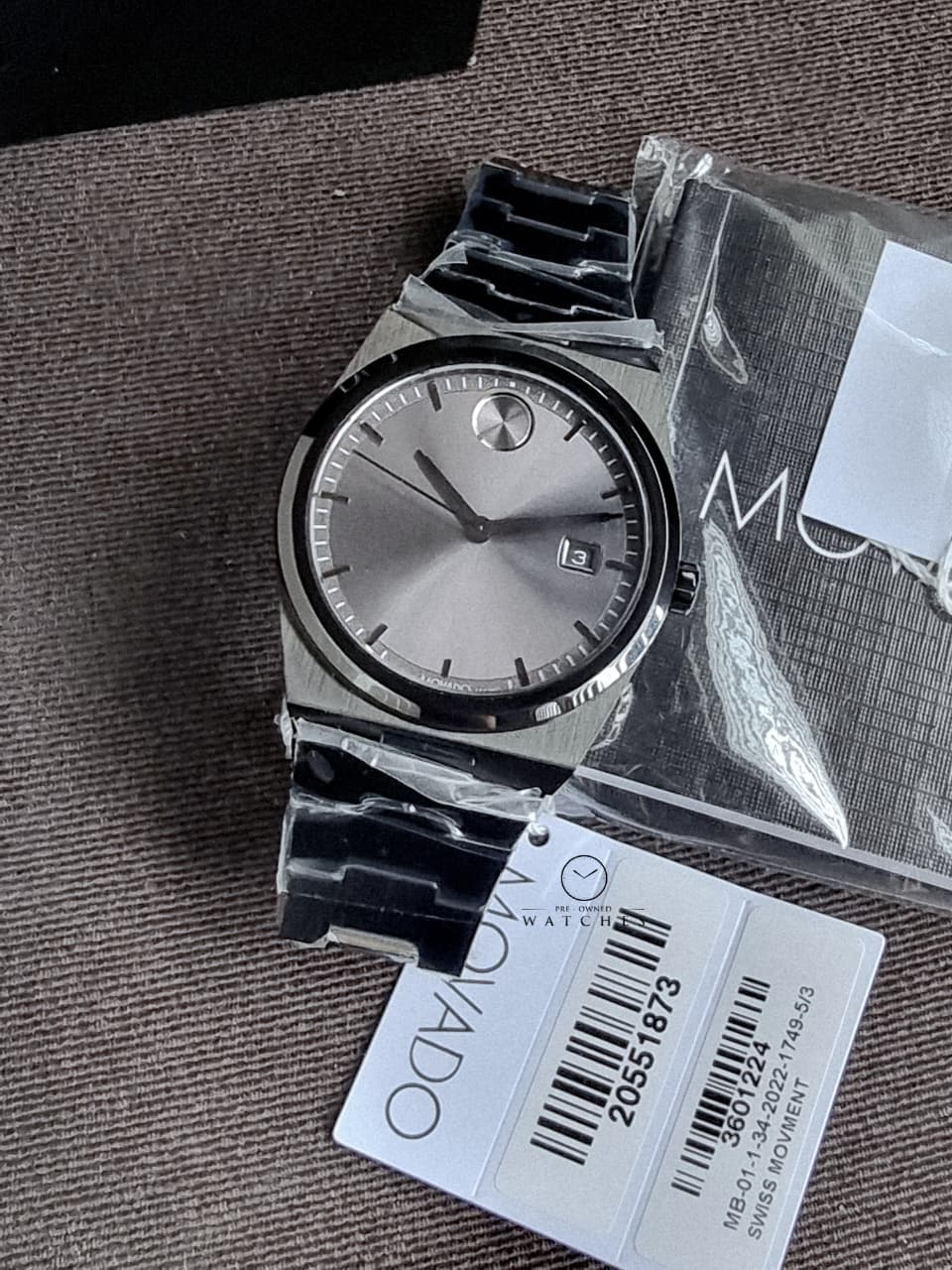 Movado 
BOLD Quest Quartz Black Dial Men's Watch
 3601224