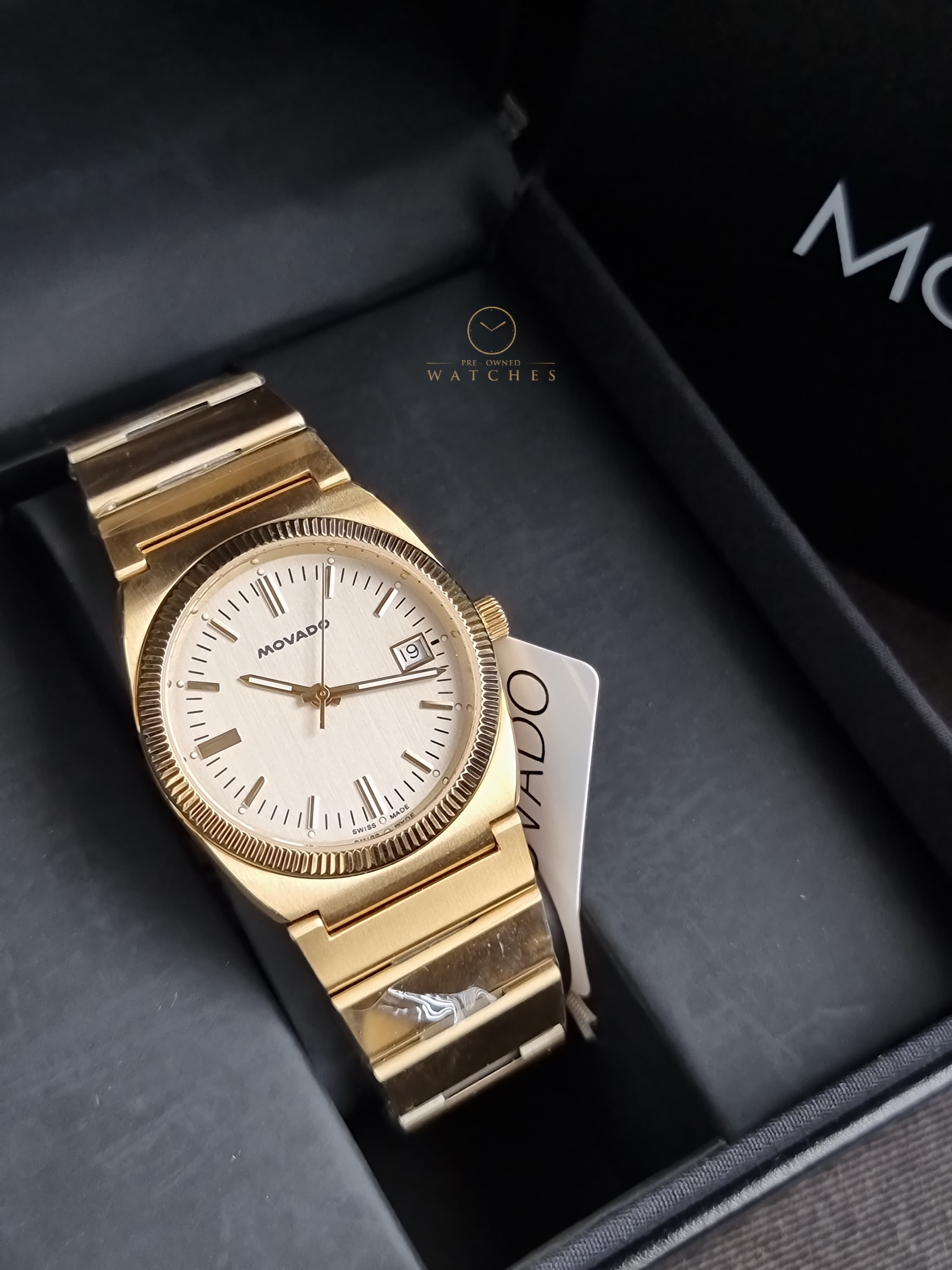 Movado Heritage Series Ondoplan 36mm Men's Watch
3650217