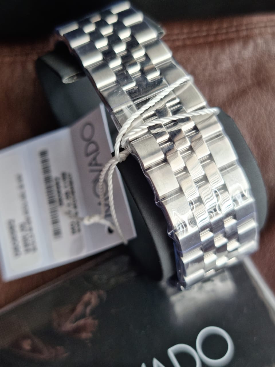 Movado Men’s Swiss Made Quartz Stainless Steel Blue Dial 40mm Watch 0606982