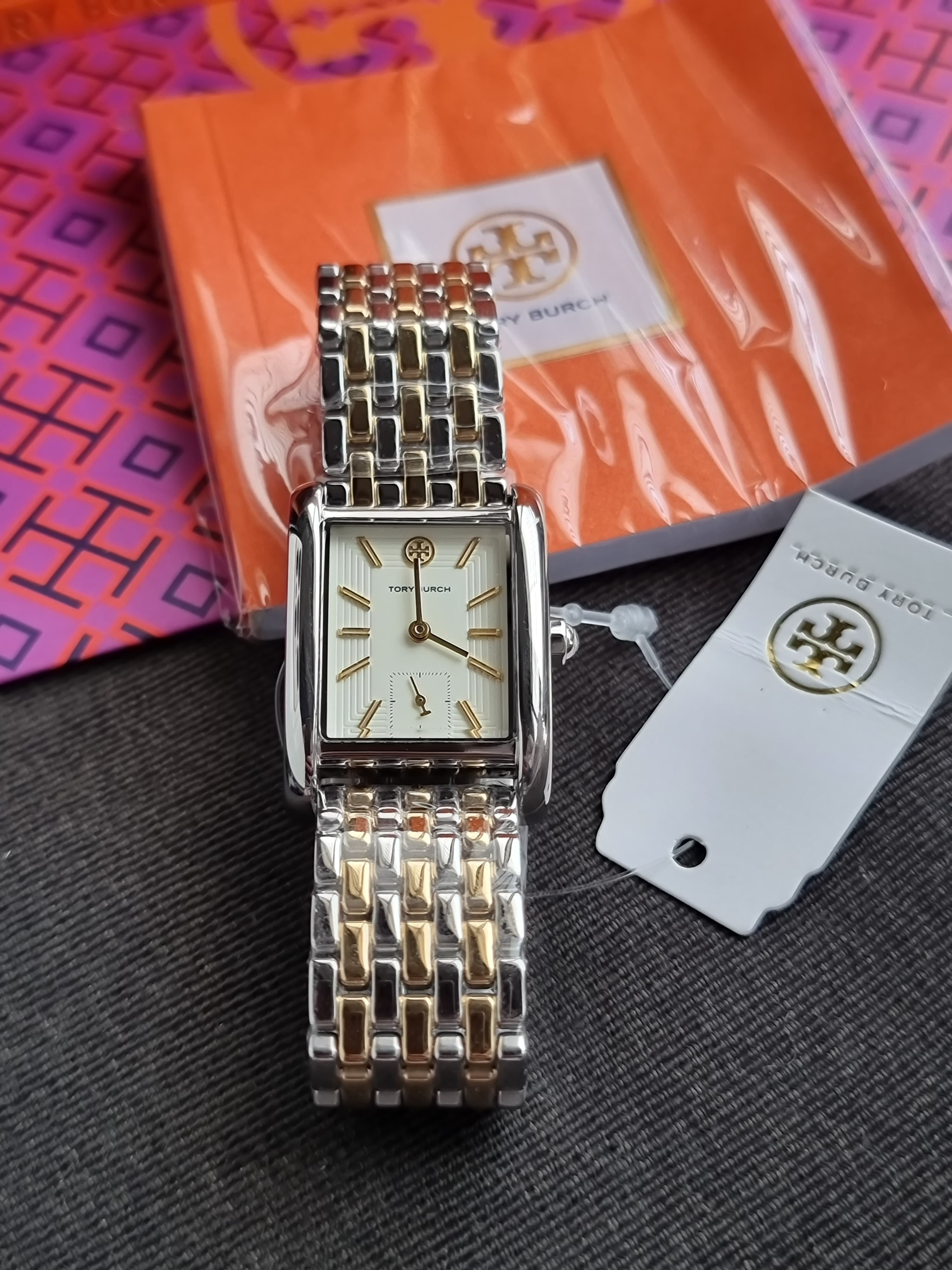 Tory Burch TBW1070 Women's Eleanor Stainless Steel Bracelet Watch