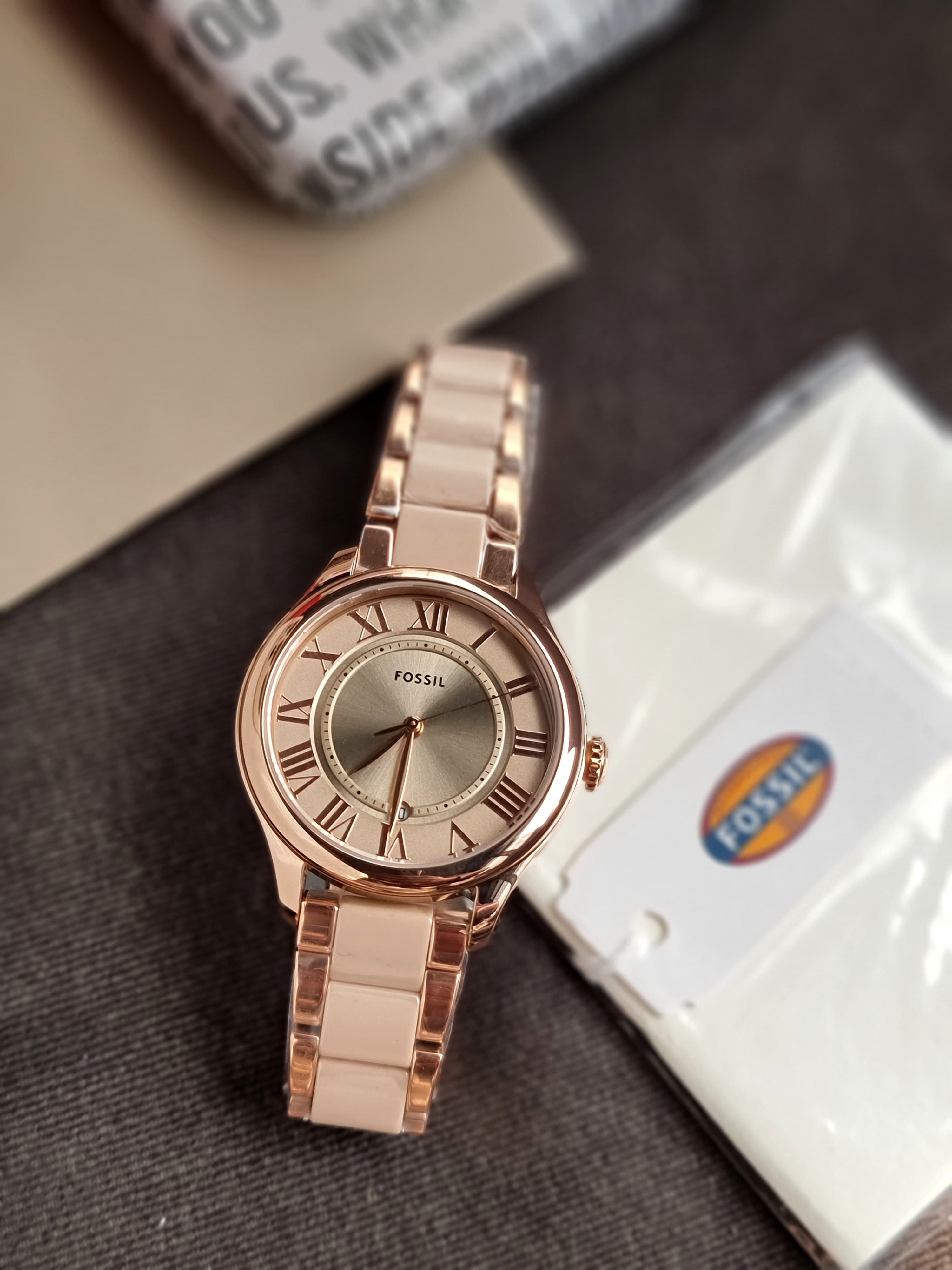 Fossil Gilmore Rose Gold Watch CE1133