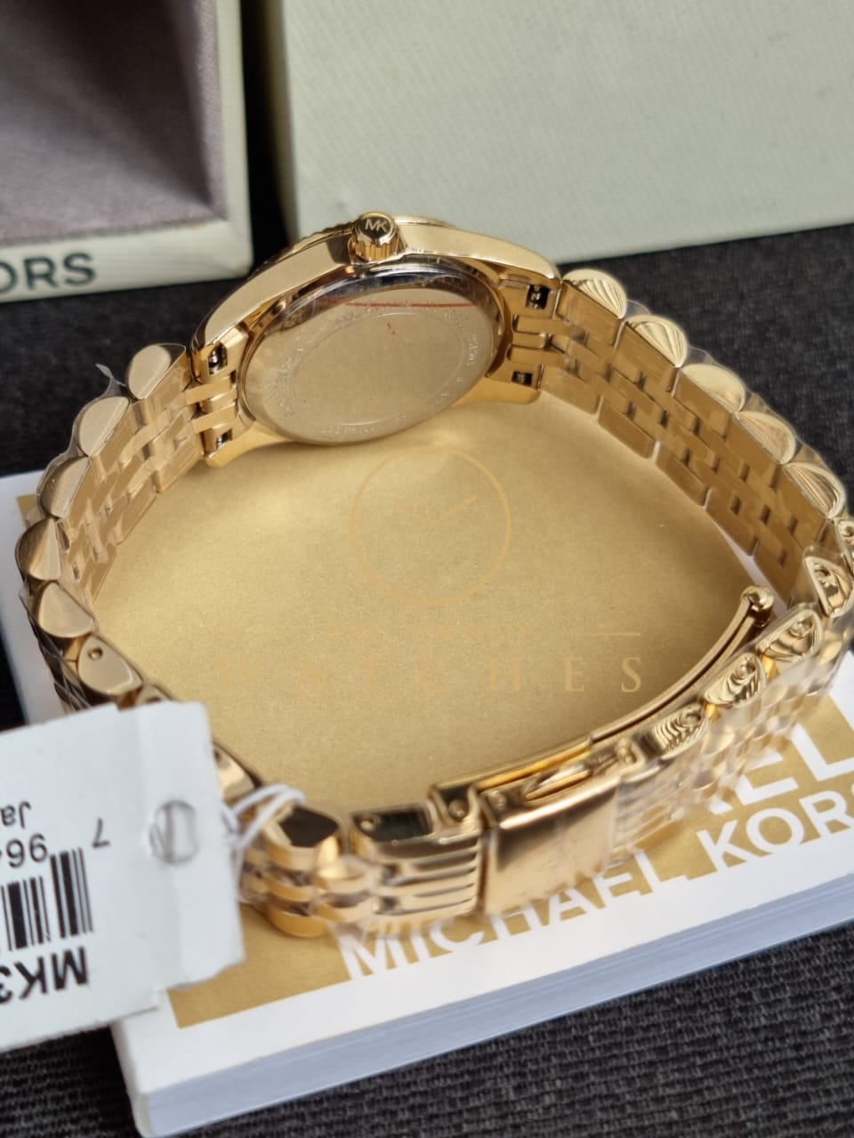 Michael Kors Women’s Quartz Stainless Steel Gold 26mm Watch MK3229