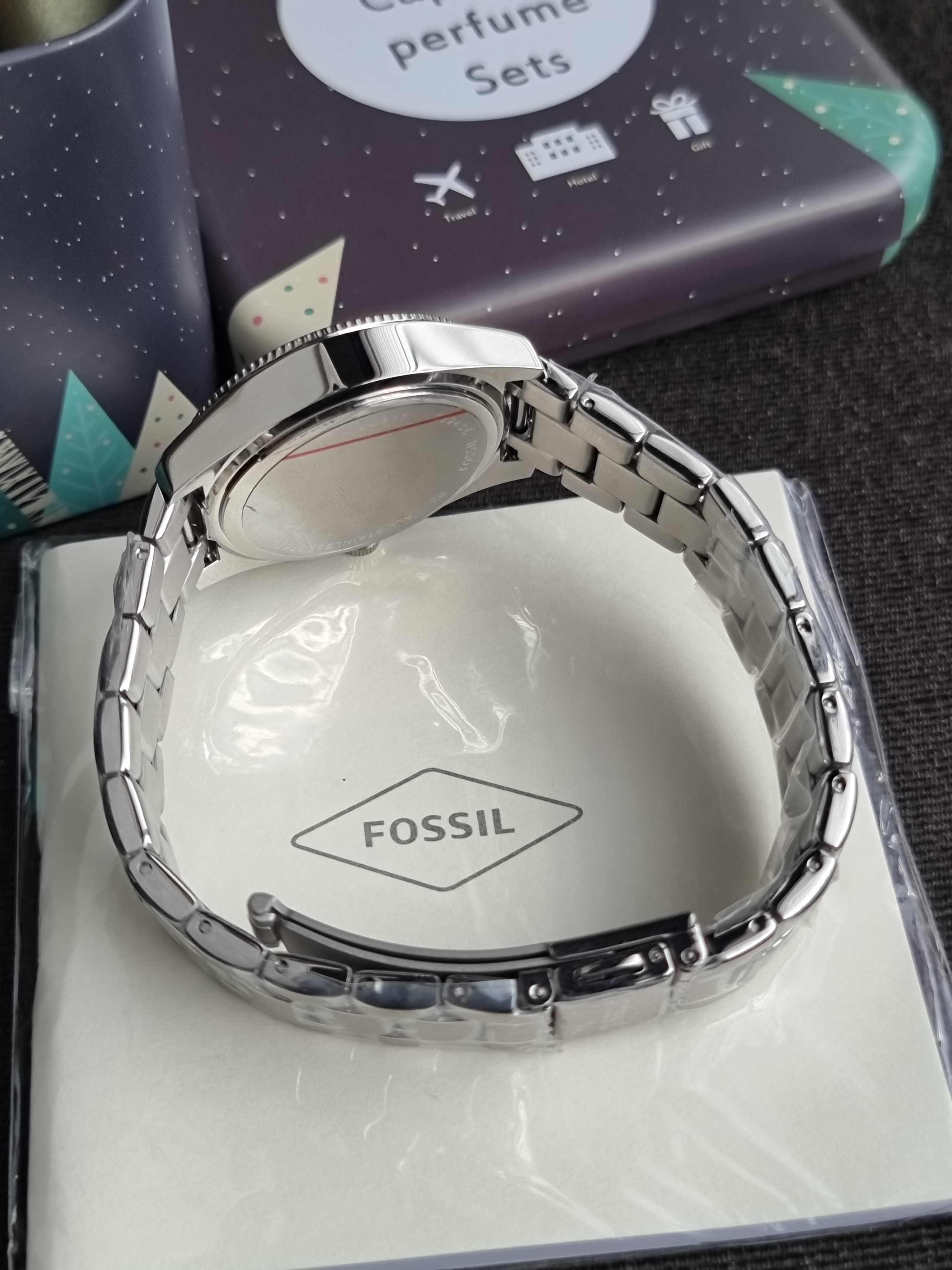 Fossil Scarlette Mini Three-Hand 32mm Date Stainless Steel Watch - ES4317