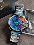 Diesel Black Stainless Steel Black Dial Quartz Watch for Gents - DZ4318