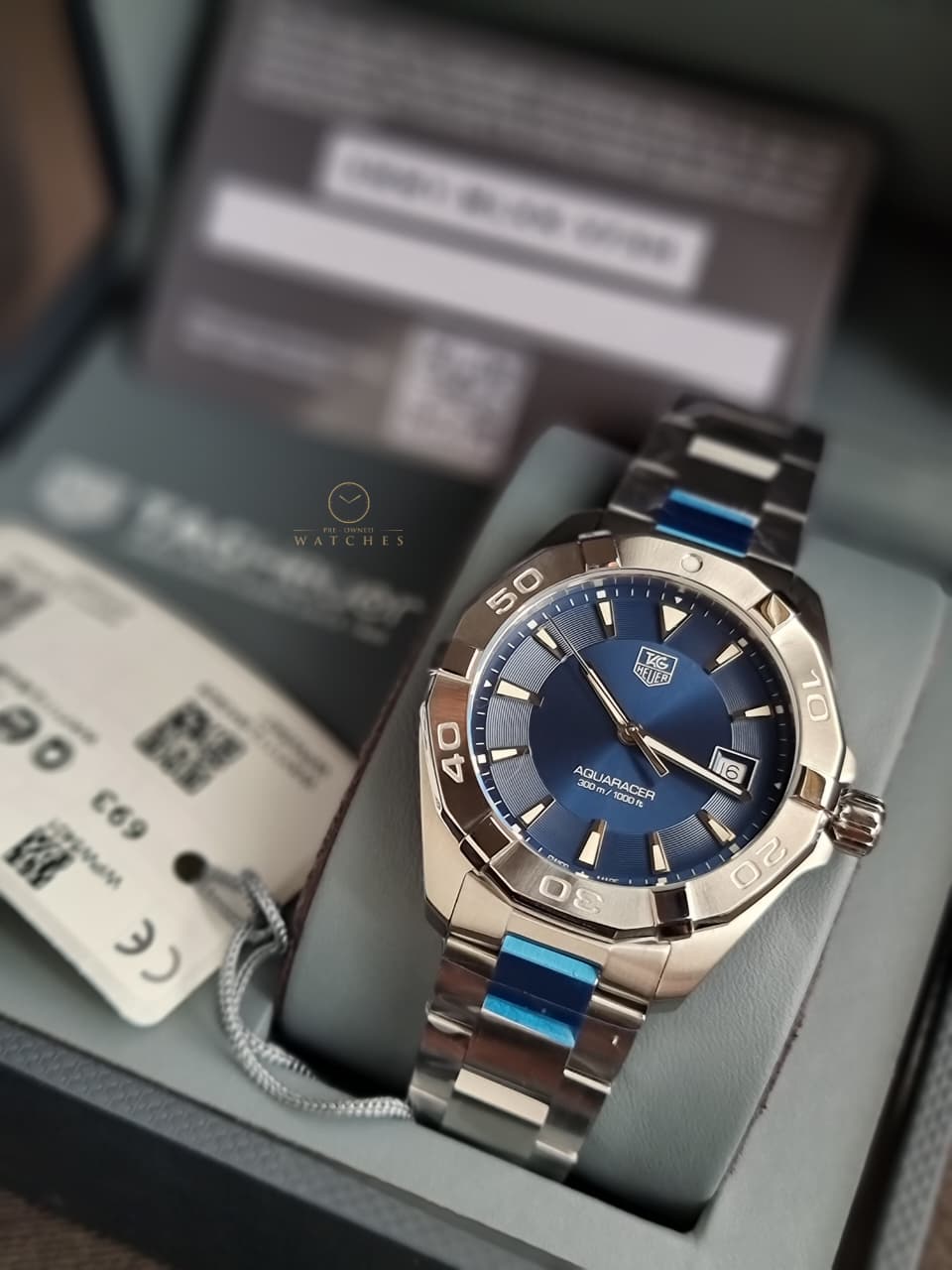 Tag Heuer
Aquaracer Quartz 40.5mm Men's Watch WAY1112.BA0928
