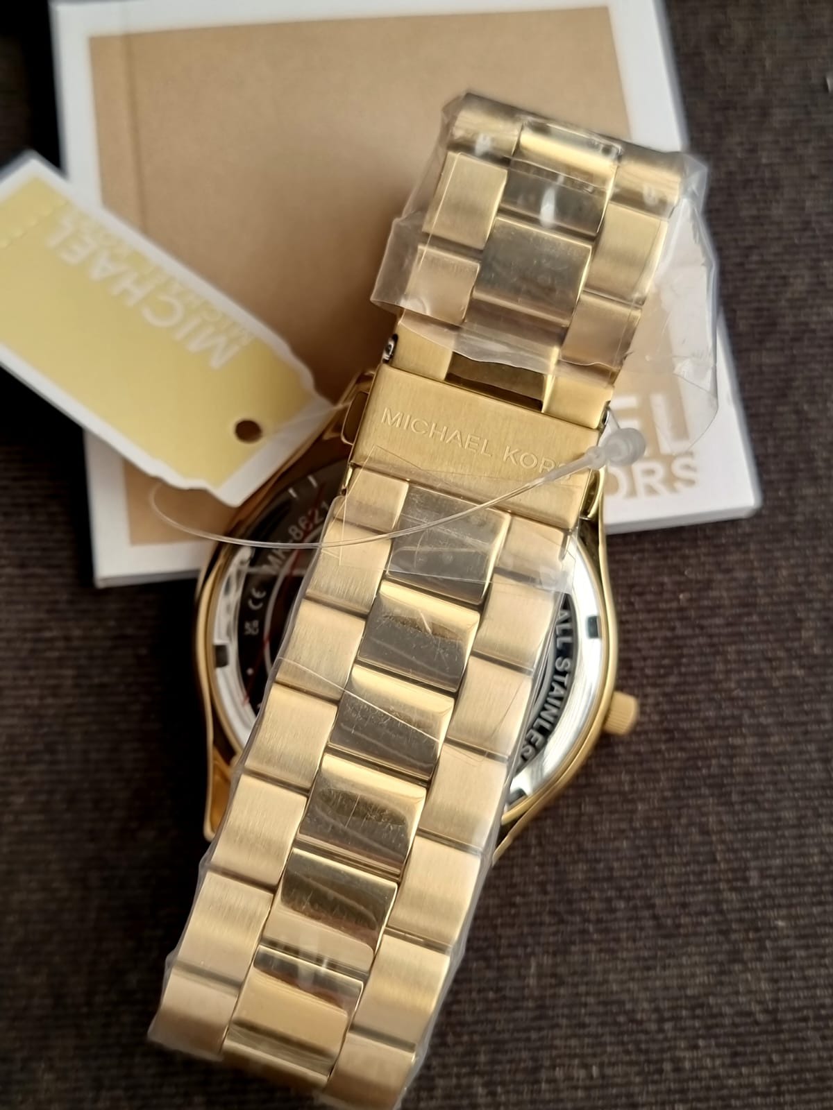 Michael Kors Men’s Quartz Stainless Steel Black Dial 44mm Watch MK8621