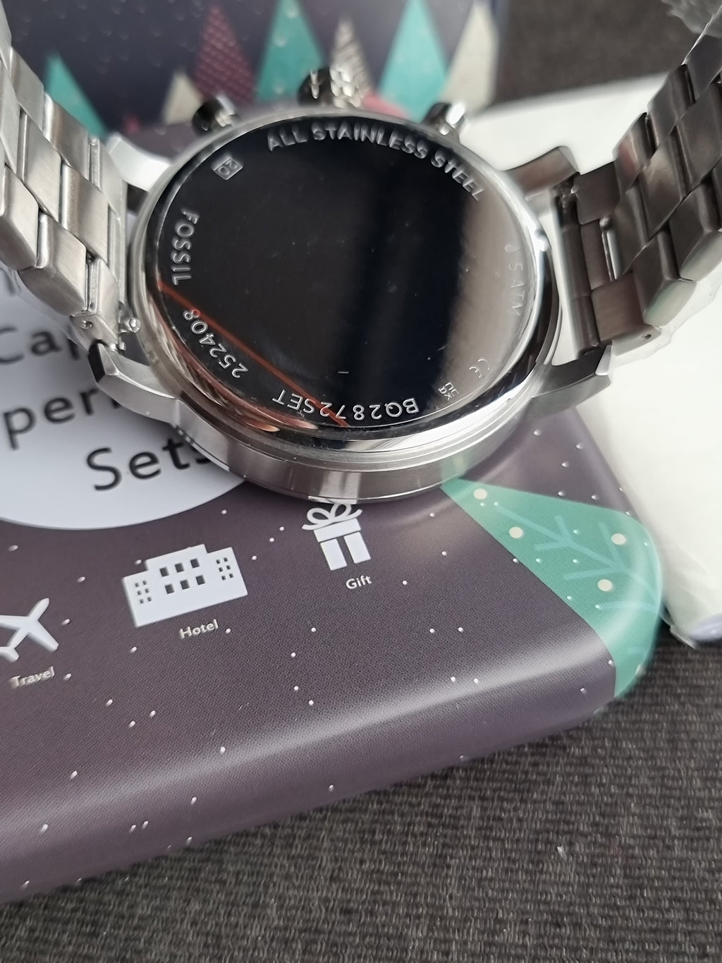 Fossil Rhett Multifunction Stainless Steel Watch BQ2872