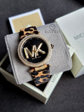 MICHAEL KORS Parker Quartz Crystal Black Dial Ladies Watch MK4723