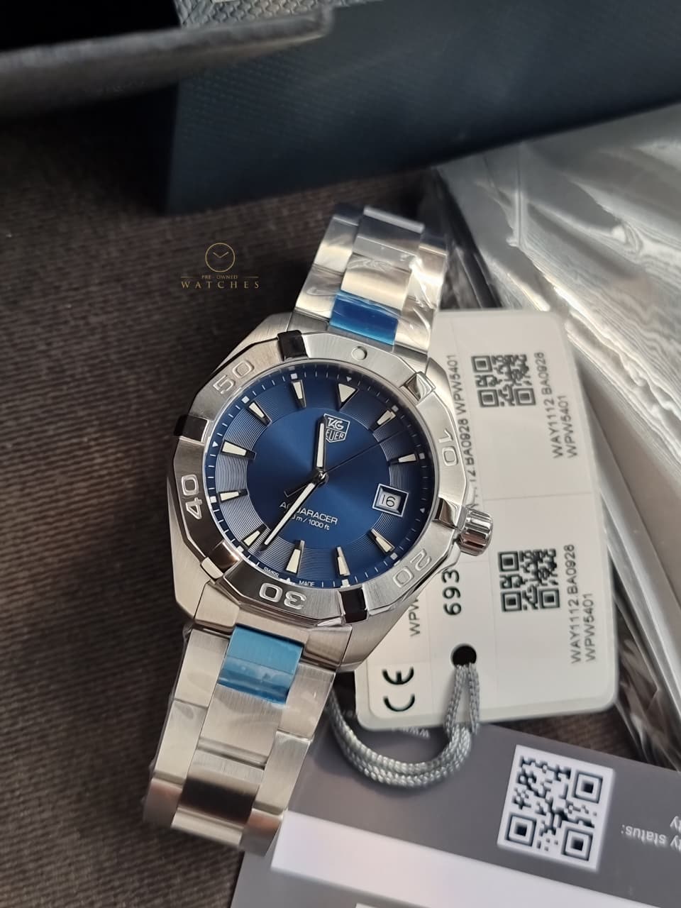 Tag Heuer
Aquaracer Quartz 40.5mm Men's Watch WAY1112.BA0928
