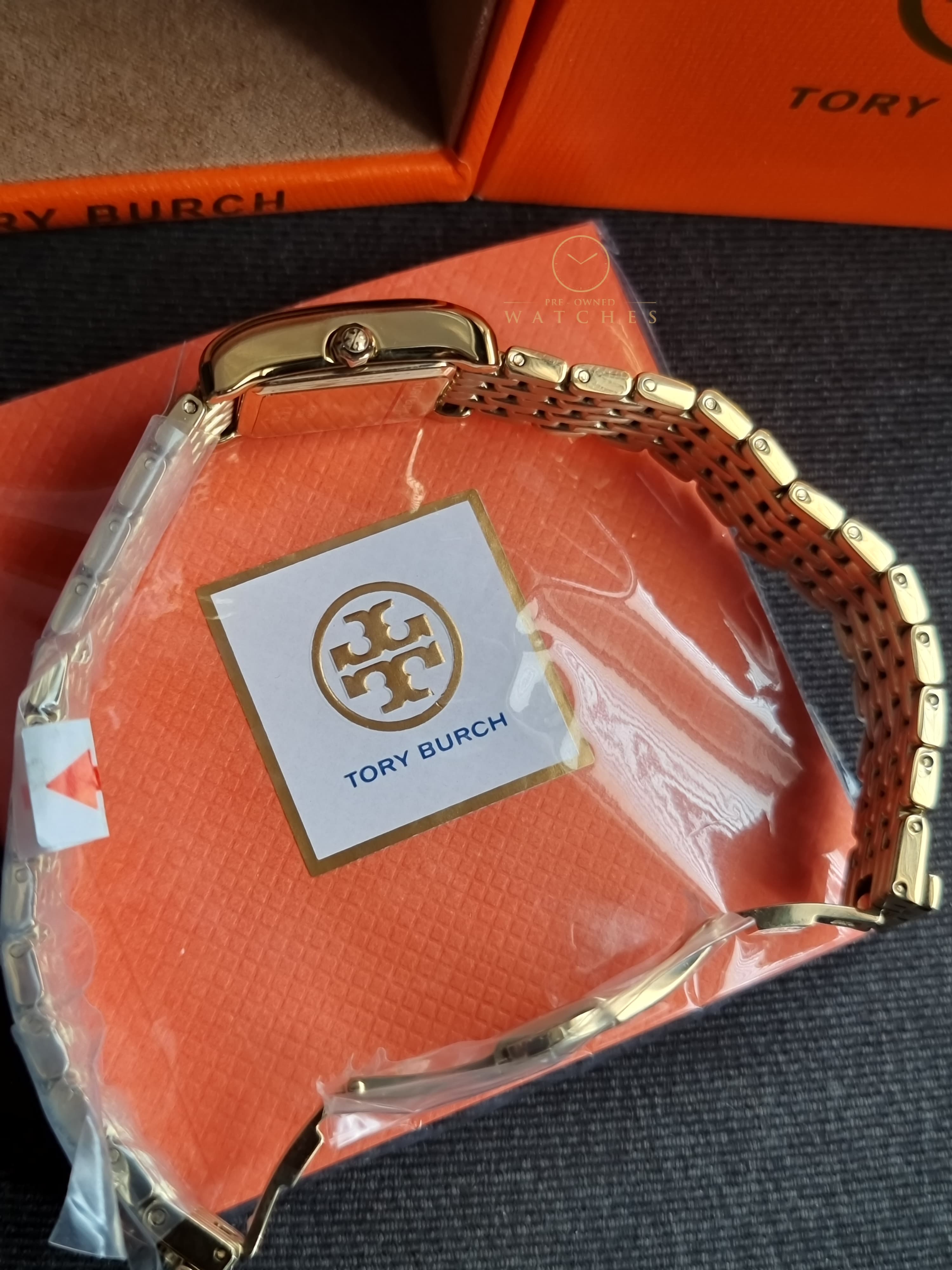 Tory Burch Women's Eleanor Mini Stainless Steel Bracelet Watch TBW1085