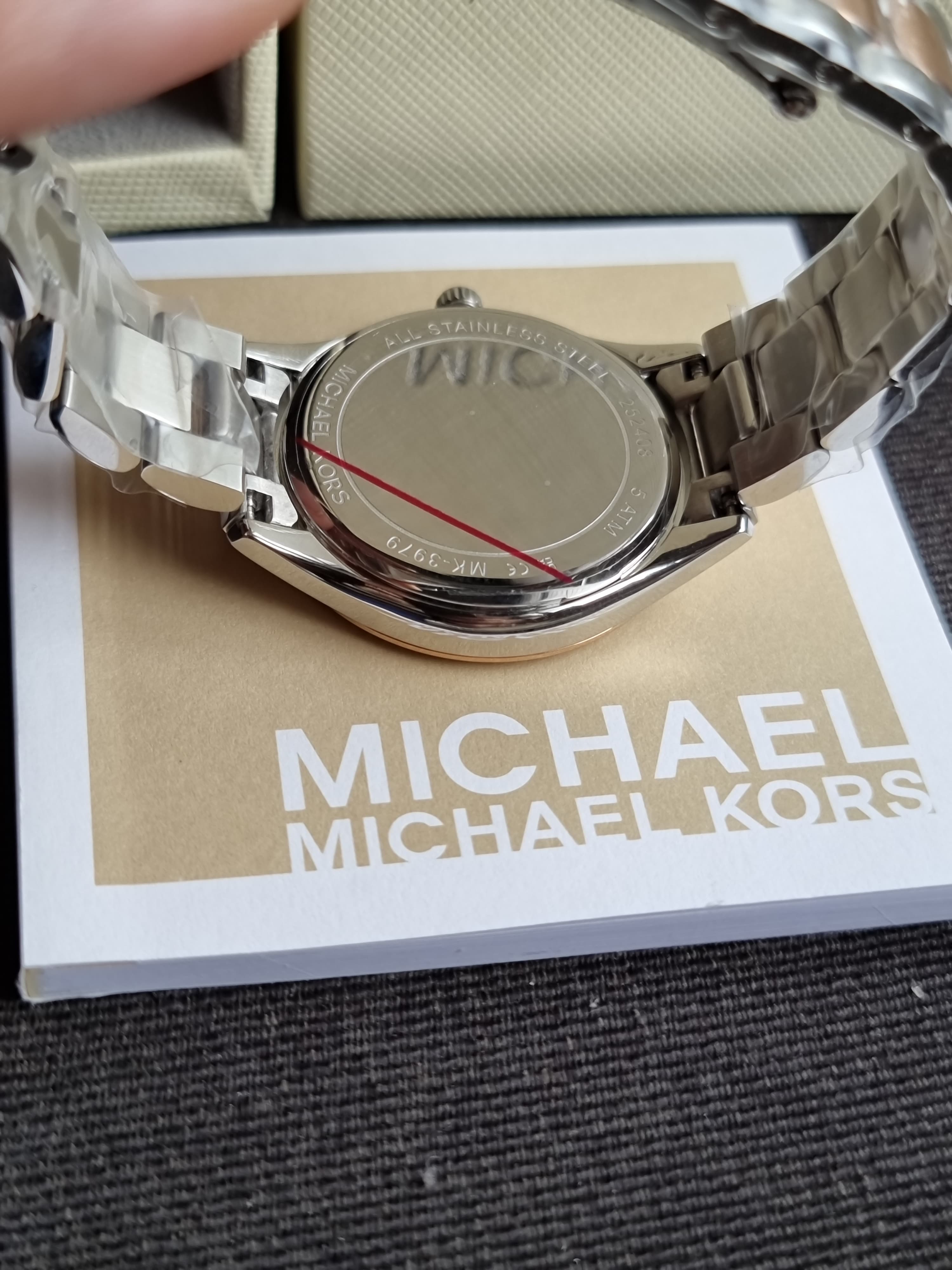 Michael Kors Lauryn Stainless Steel Women’s White Dial Women’s Watch MK3979