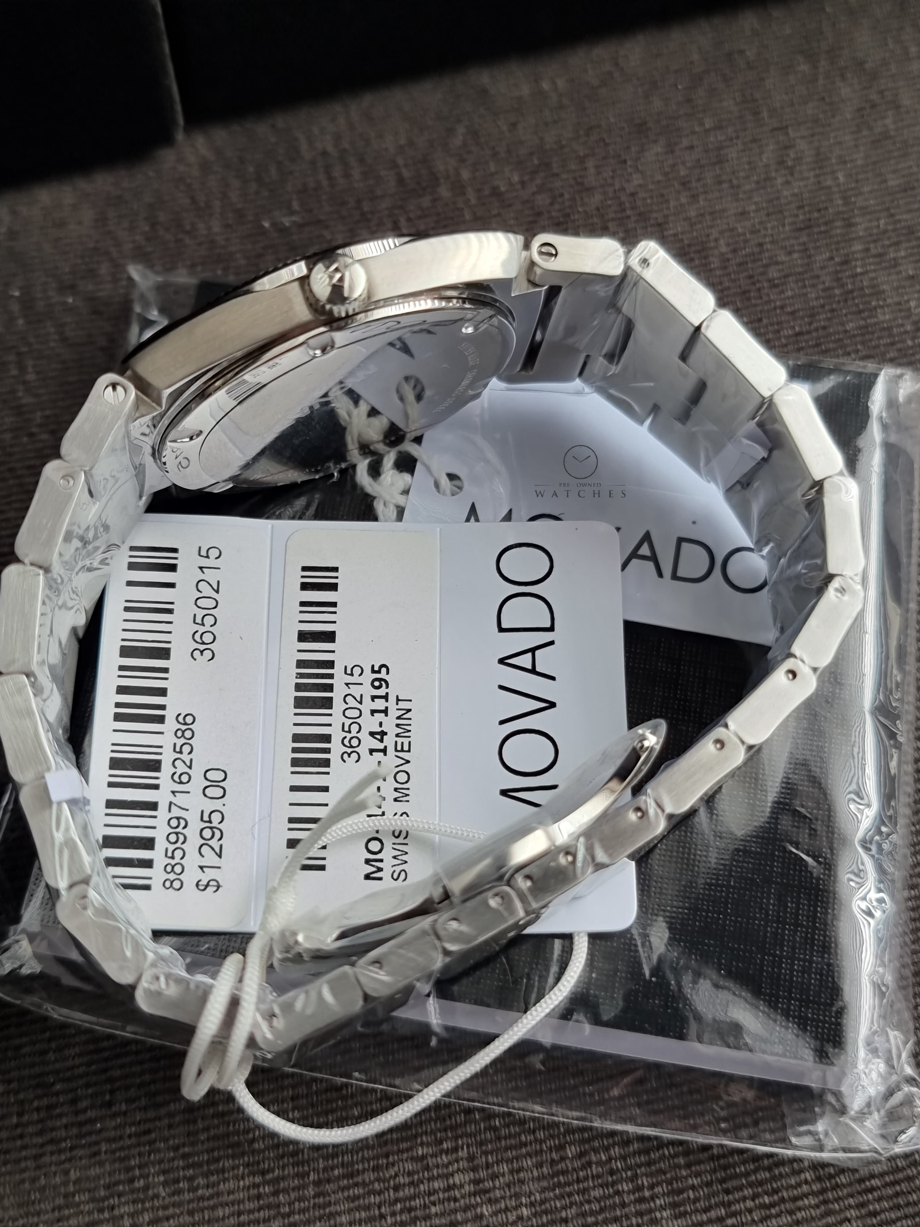 Movado Heritage Series 3650215 Ondoplan 36mm Men's Watch