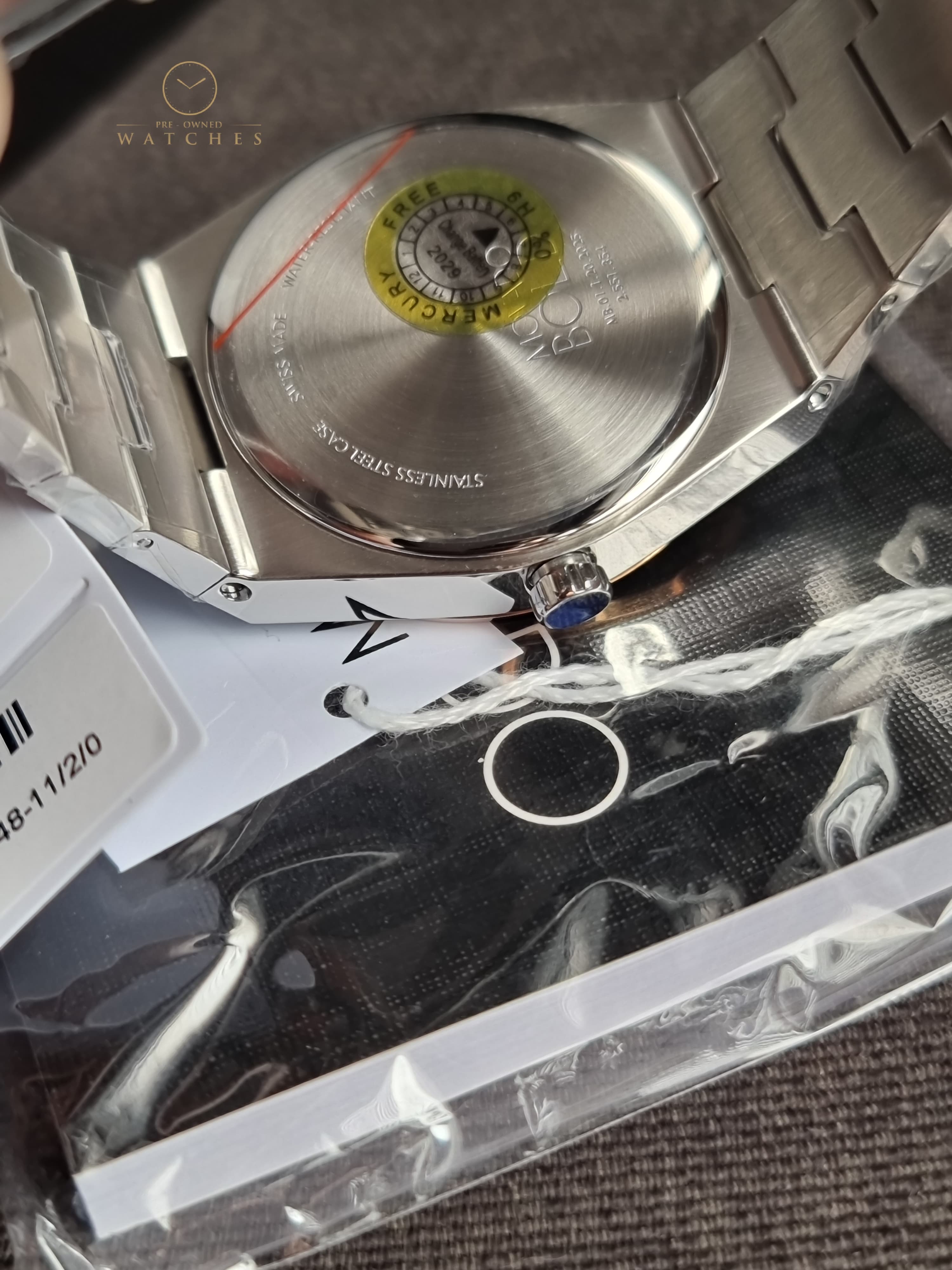 Movado Bold Quest 40mm White Dial Two-Tone Stainless Steel Men's Watch 3600972