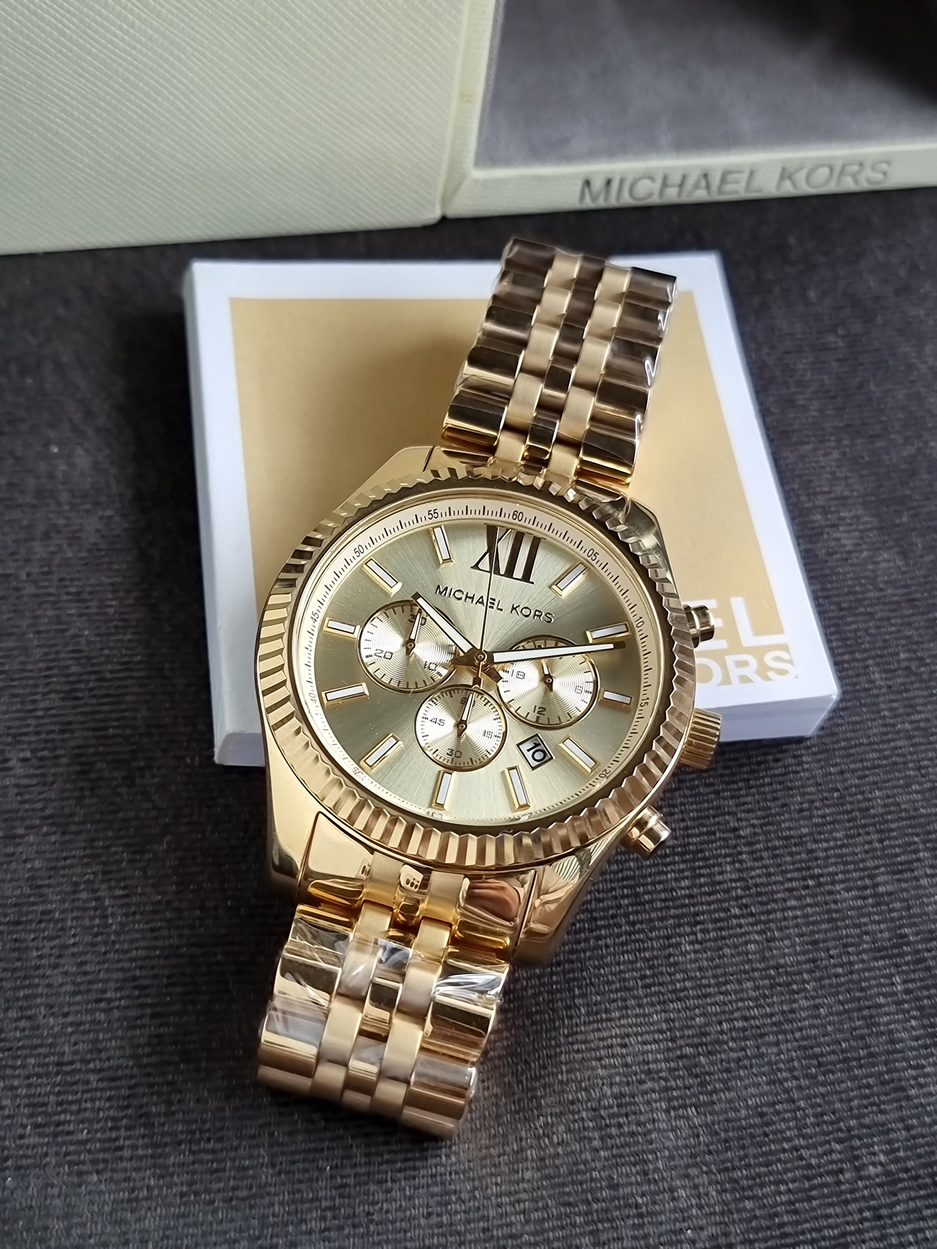 Michael Kors 45mm Mens Lexington Chronograph Watch MK8281