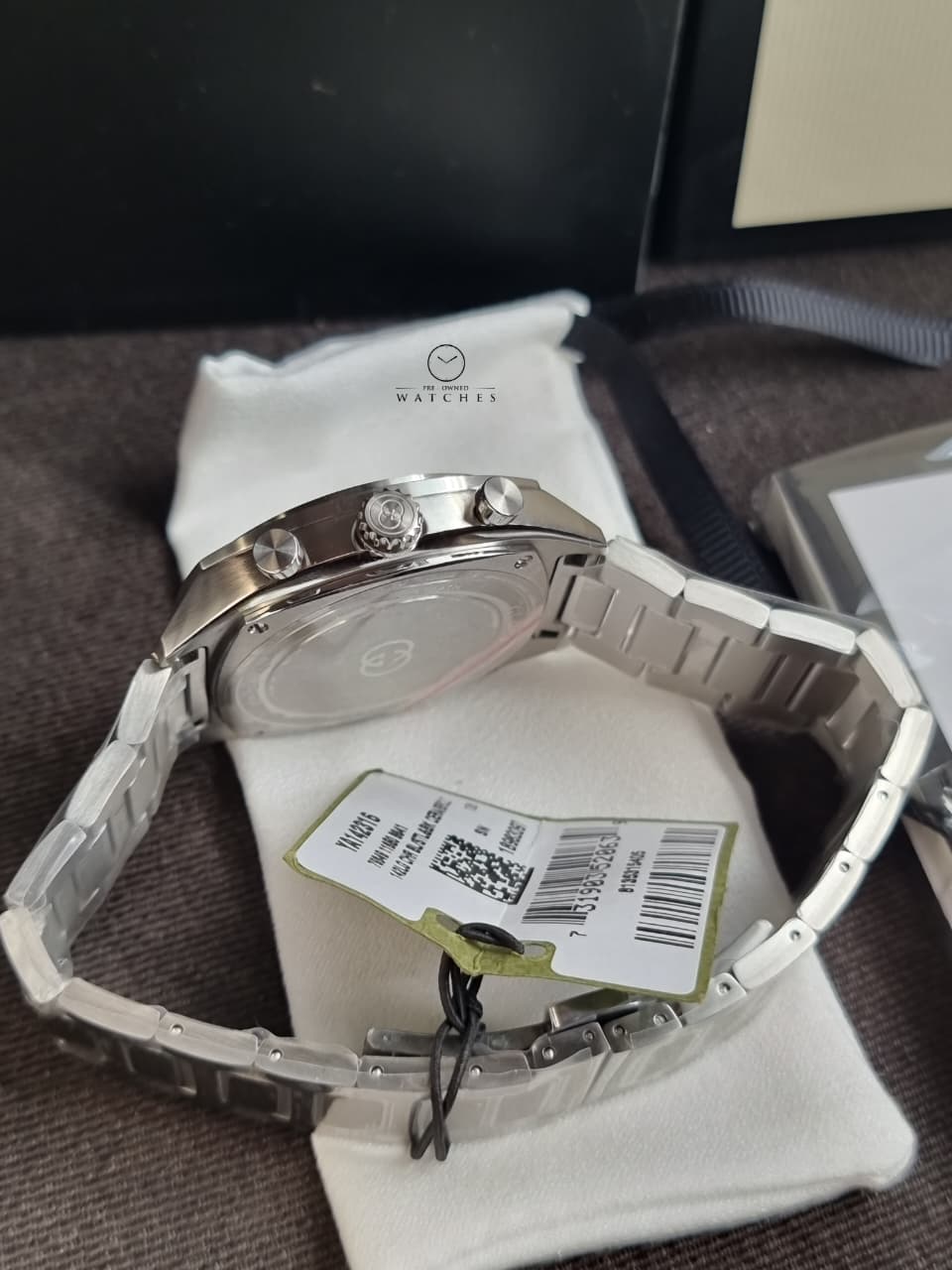 Gucci
Interlocking G Chronograph Quartz Black Dial Men's
YA142316