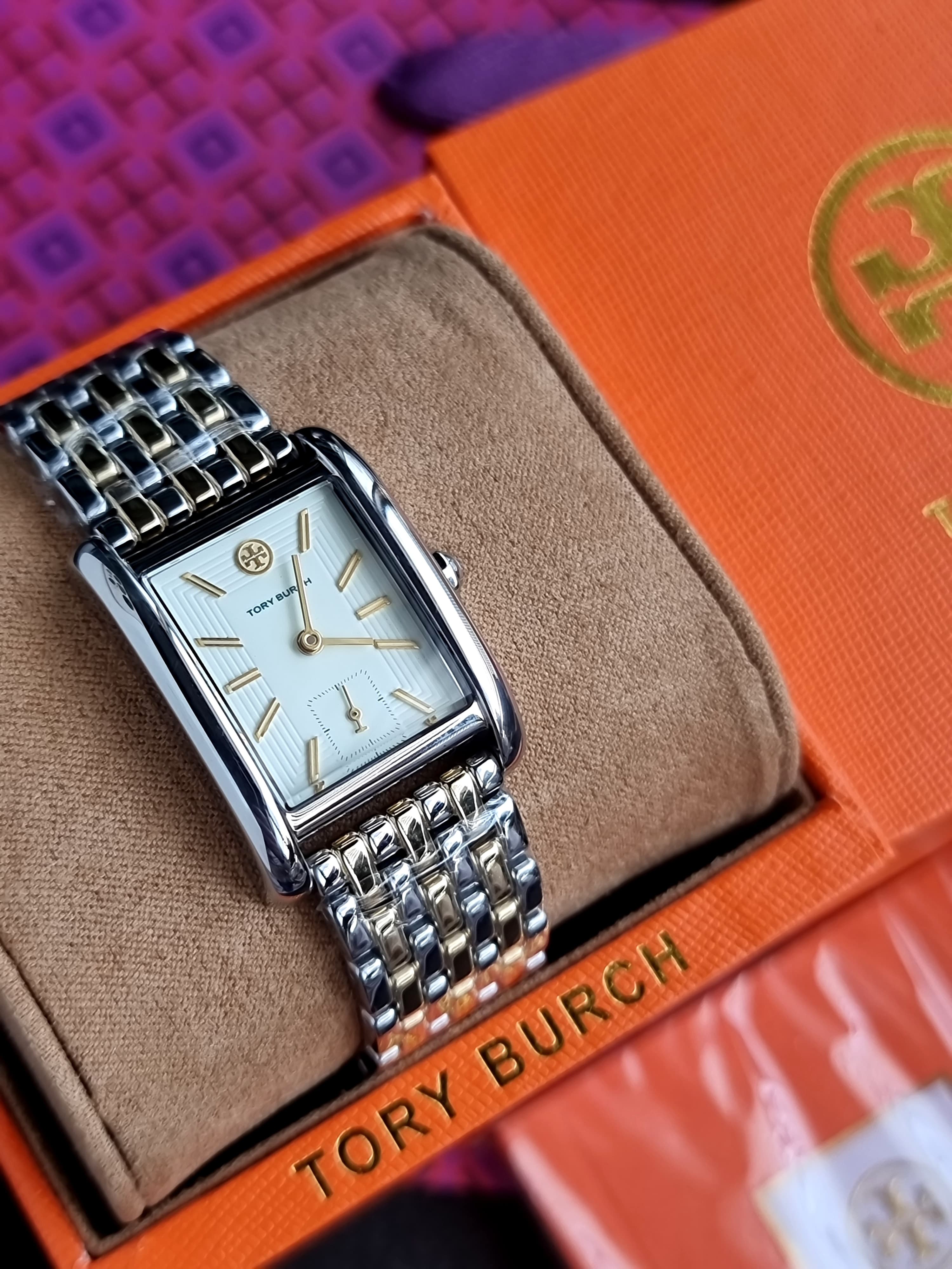 Tory Burch TBW1070 Women's Eleanor Stainless Steel Bracelet Watch