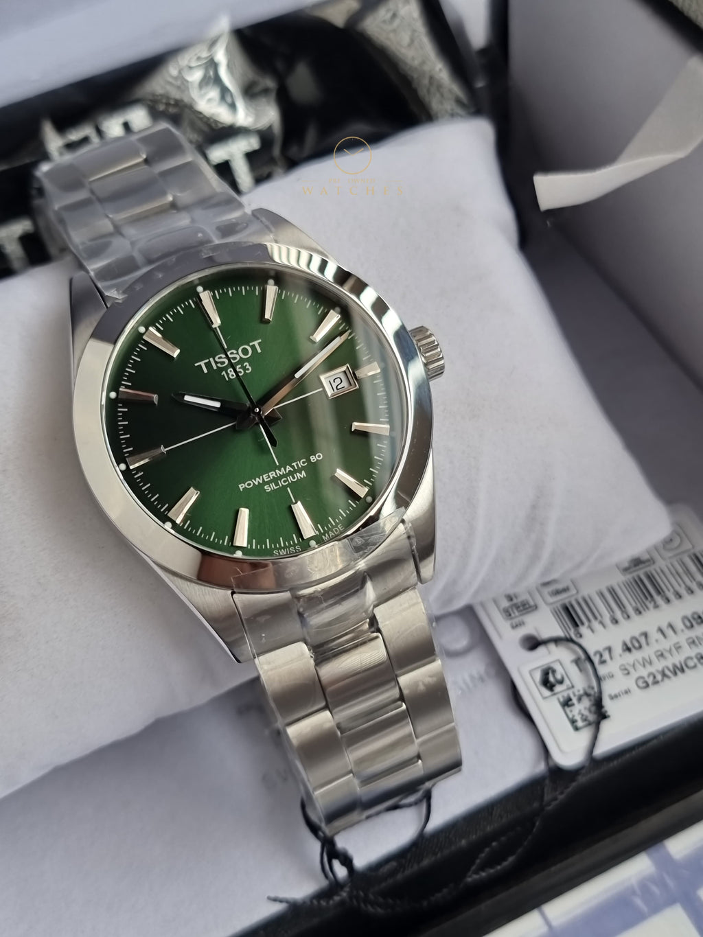 Tissot Gentleman Powermatic 80 Silicum Men's Watch
T127.407.11.091.01