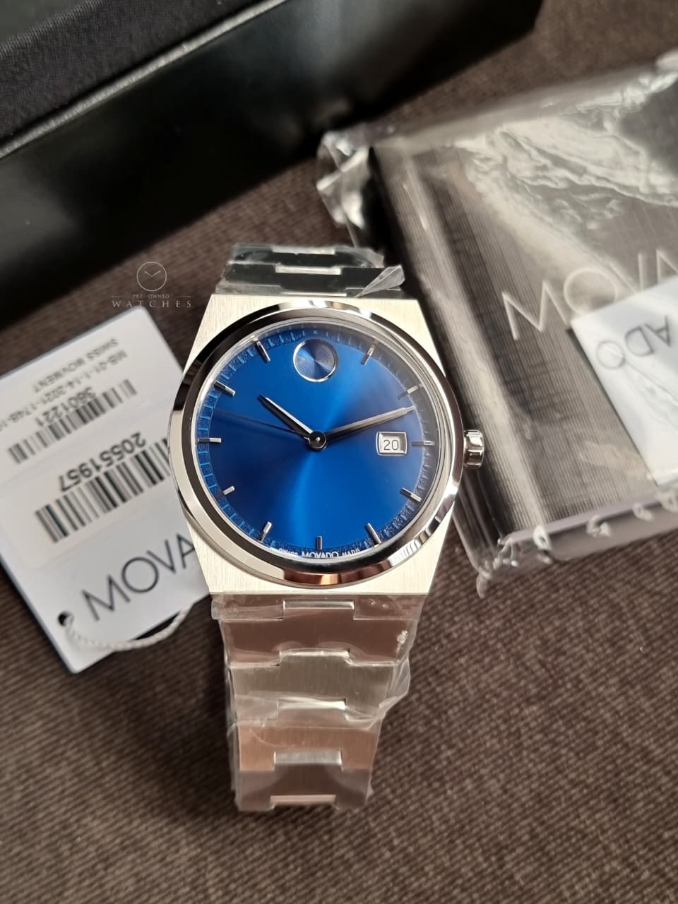 Movado 
BOLD Quest Quartz Blue Dial Men's Watch
3601221