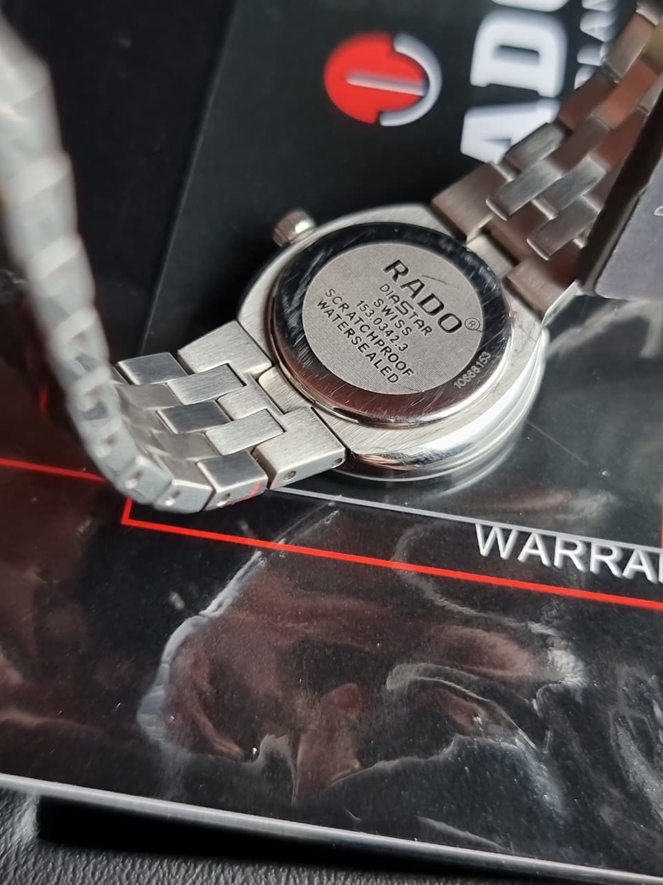 Rado Diastar White Dial Ladies Watch
R14342013
(Preowned)