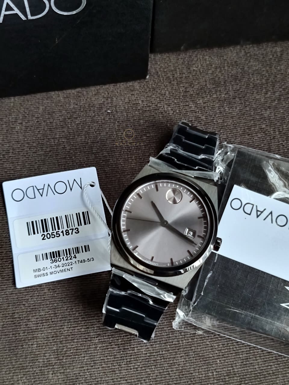 Movado 
BOLD Quest Quartz Black Dial Men's Watch
 3601224