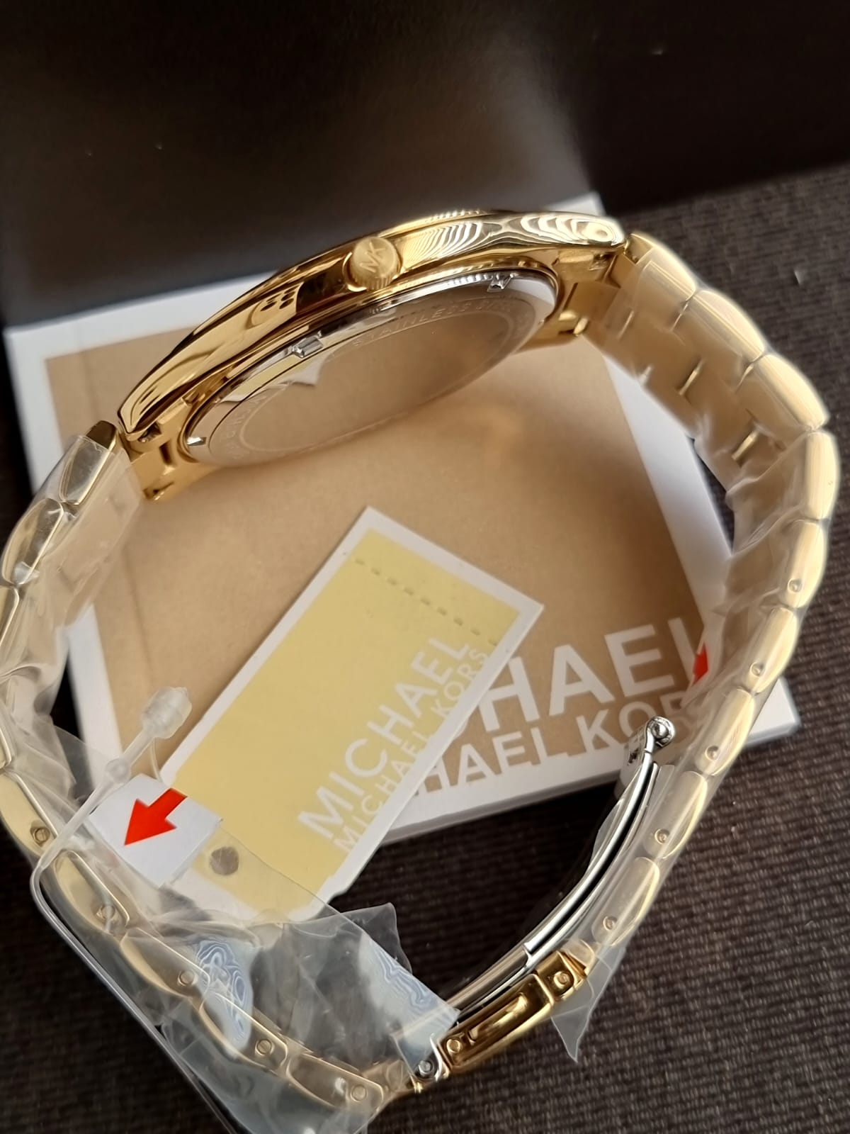 Michael Kors Men’s Quartz Stainless Steel Black Dial 44mm Watch MK8621