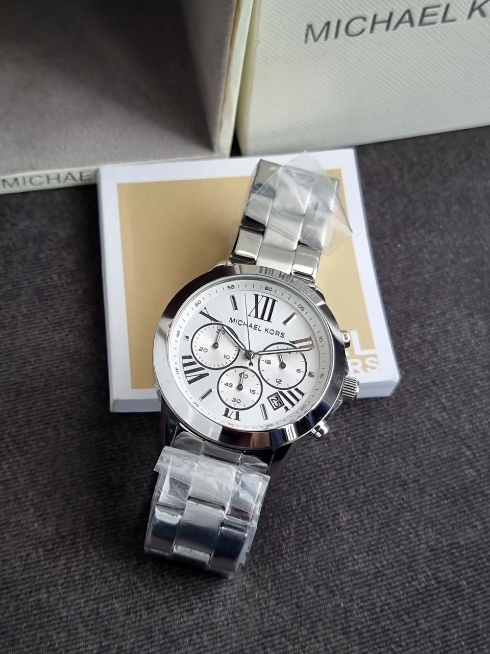 Michael Kors Brynn Silver Stainless Steel Women's Watch - MK6731