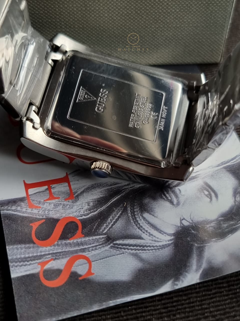 Guess Mens 34mm Quartz Watch – GW0896G3